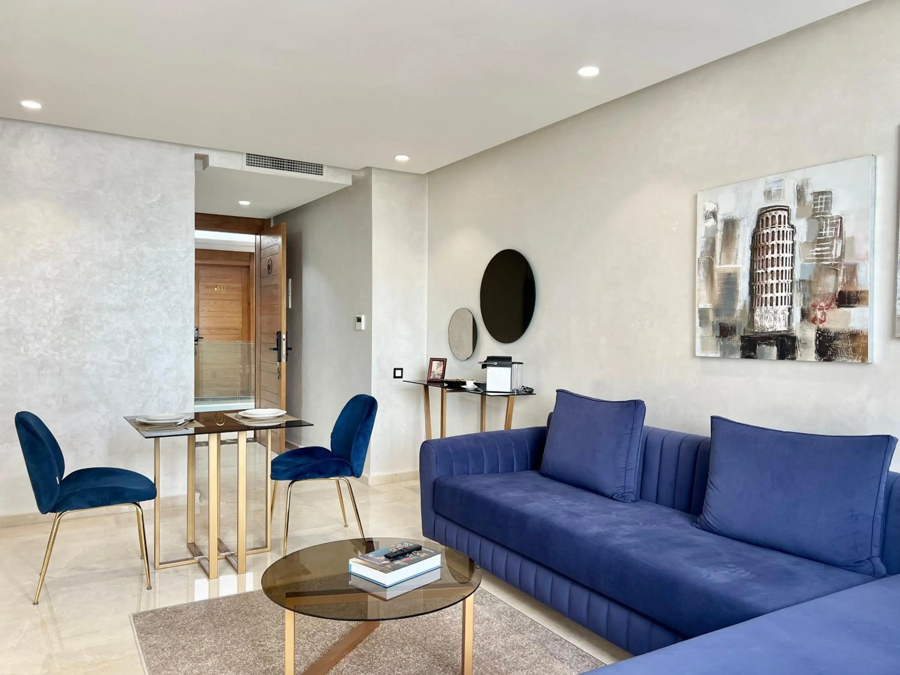 Living room in ZEN Suites Hotel Massira