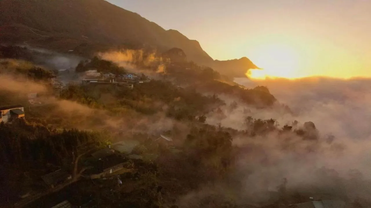Natural landscape in Tiger Sapa hotel