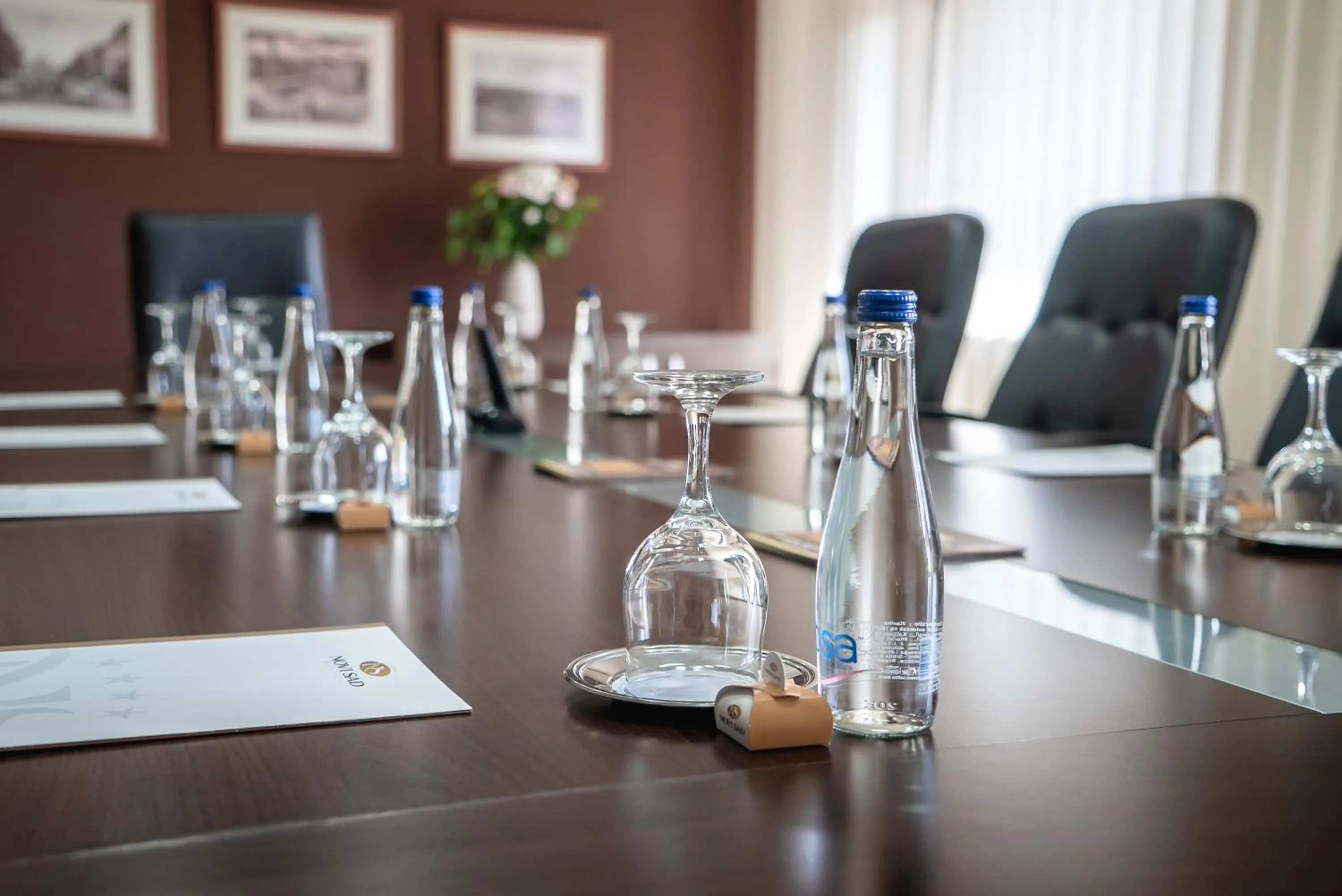 Lobby or reception in Hotel Novi Sad