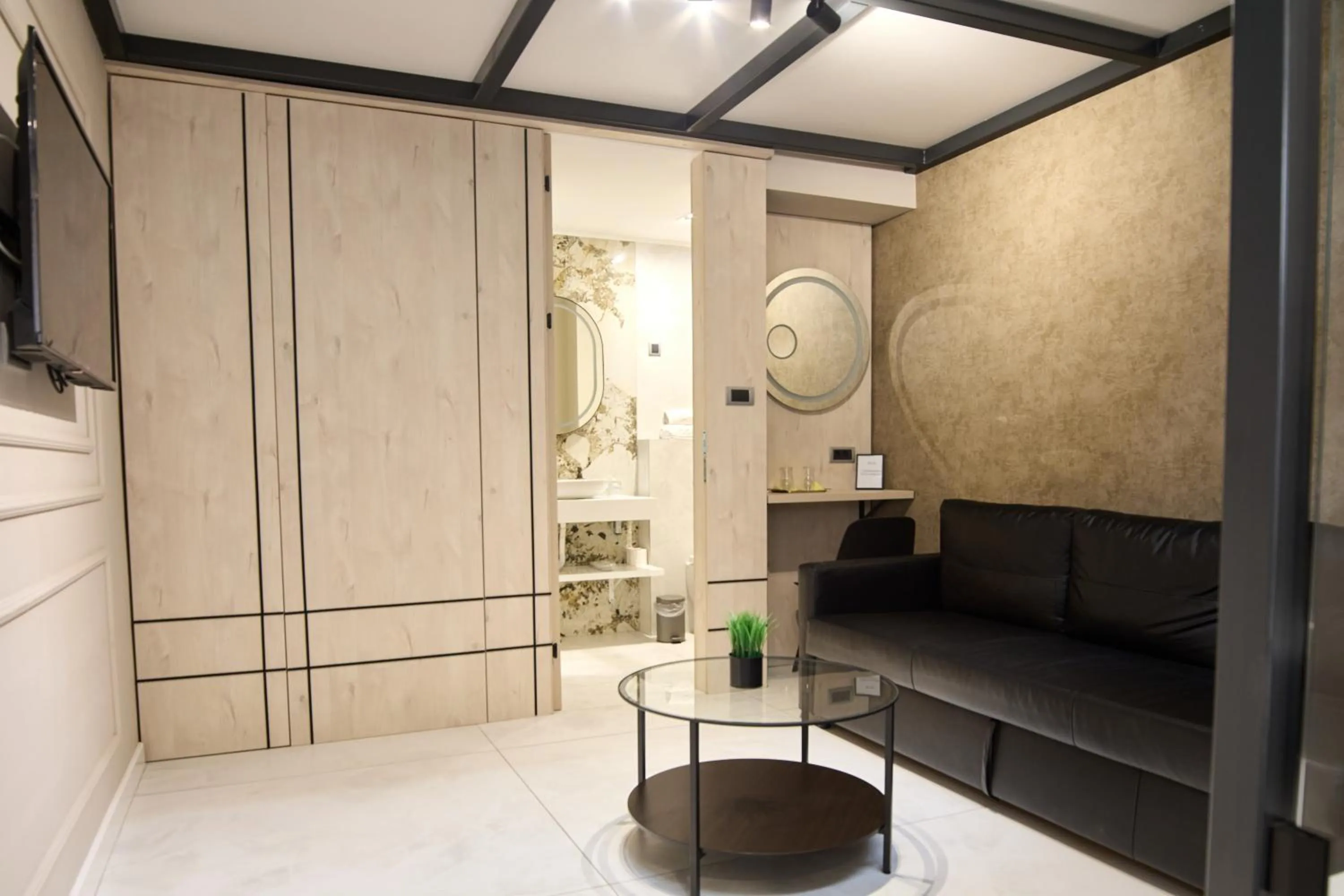 Living room in Garni Boutique Hotel Arta