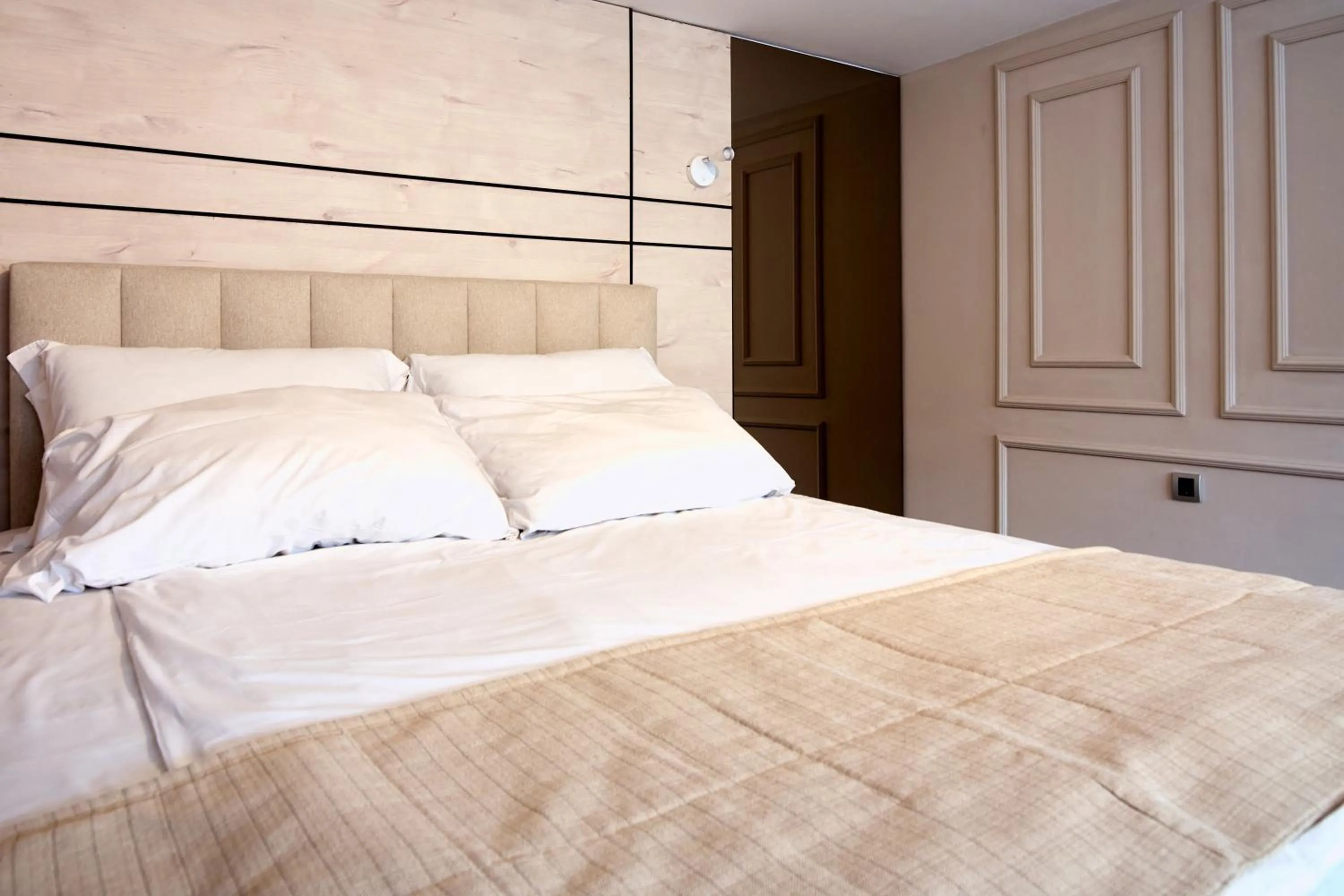 Bed in Garni Boutique Hotel Arta