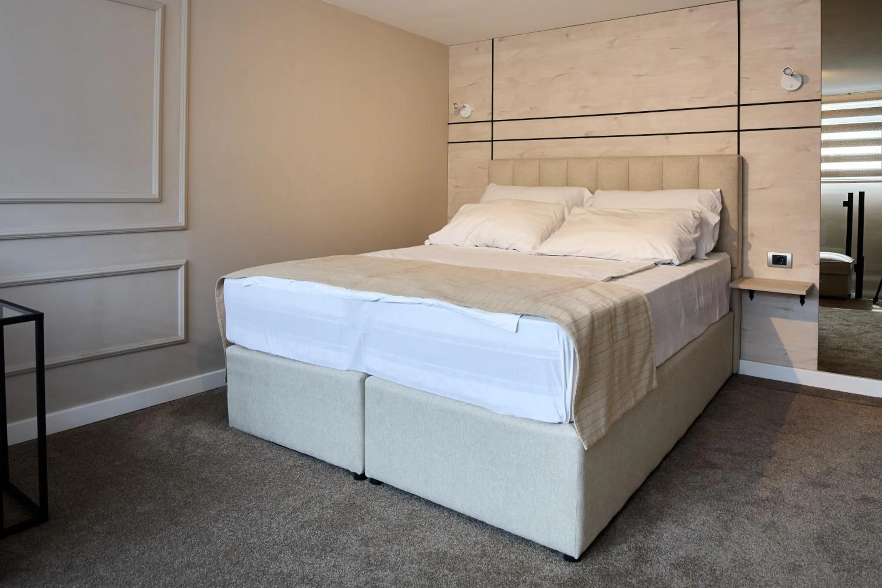 Bed in Garni Boutique Hotel Arta