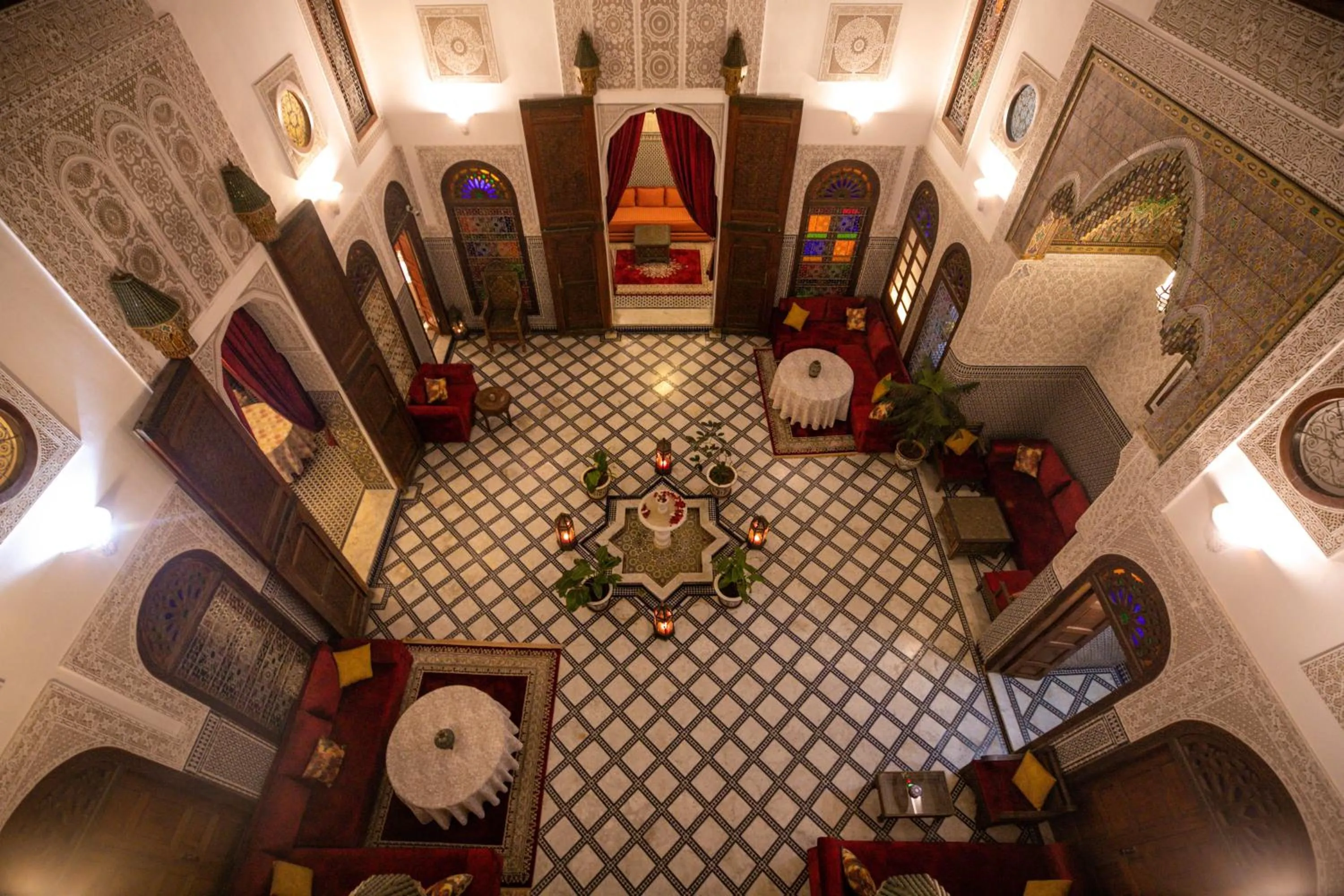 Patio in Riad La Perle De La Médina