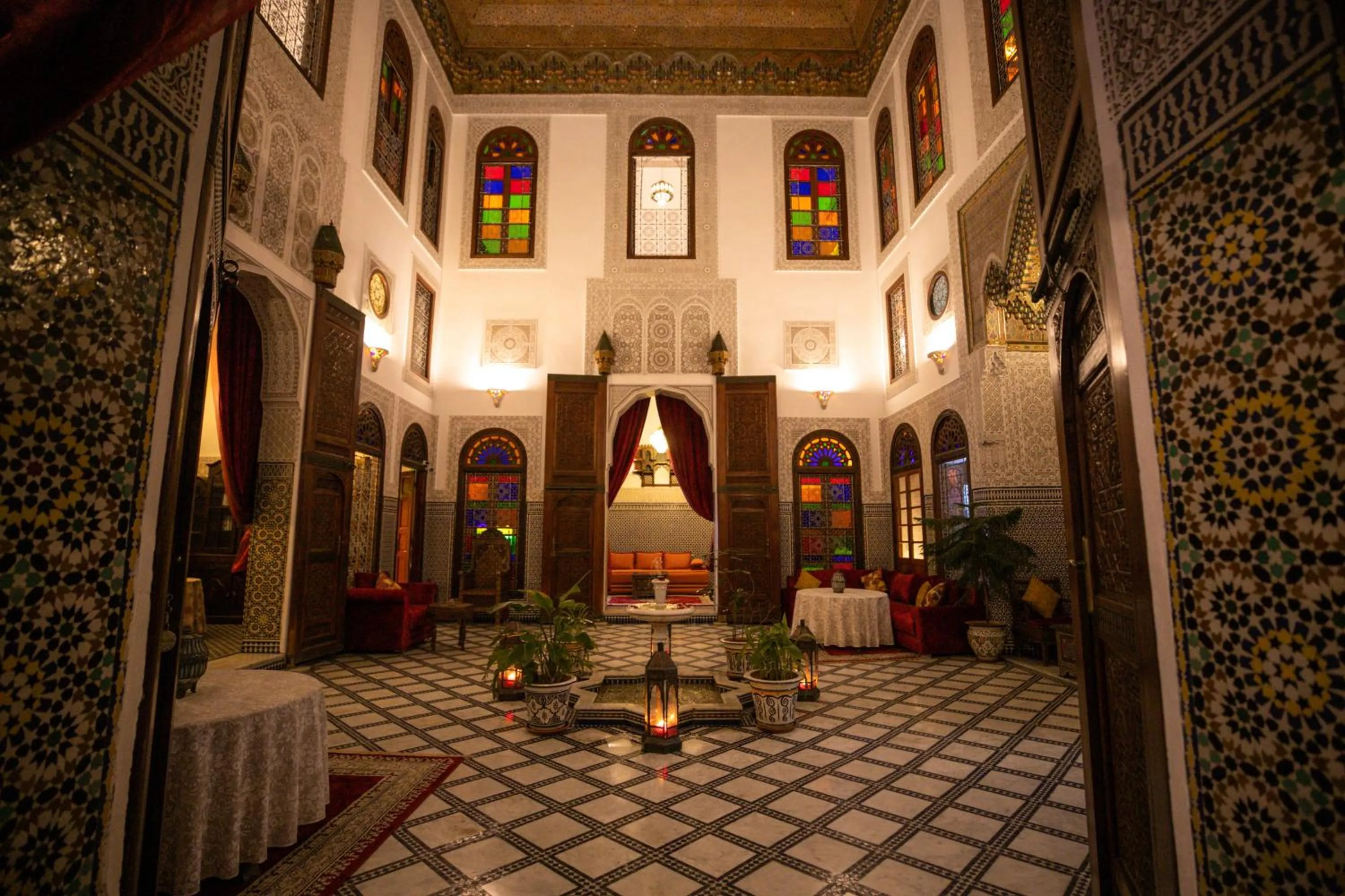 Patio in Riad La Perle De La Médina