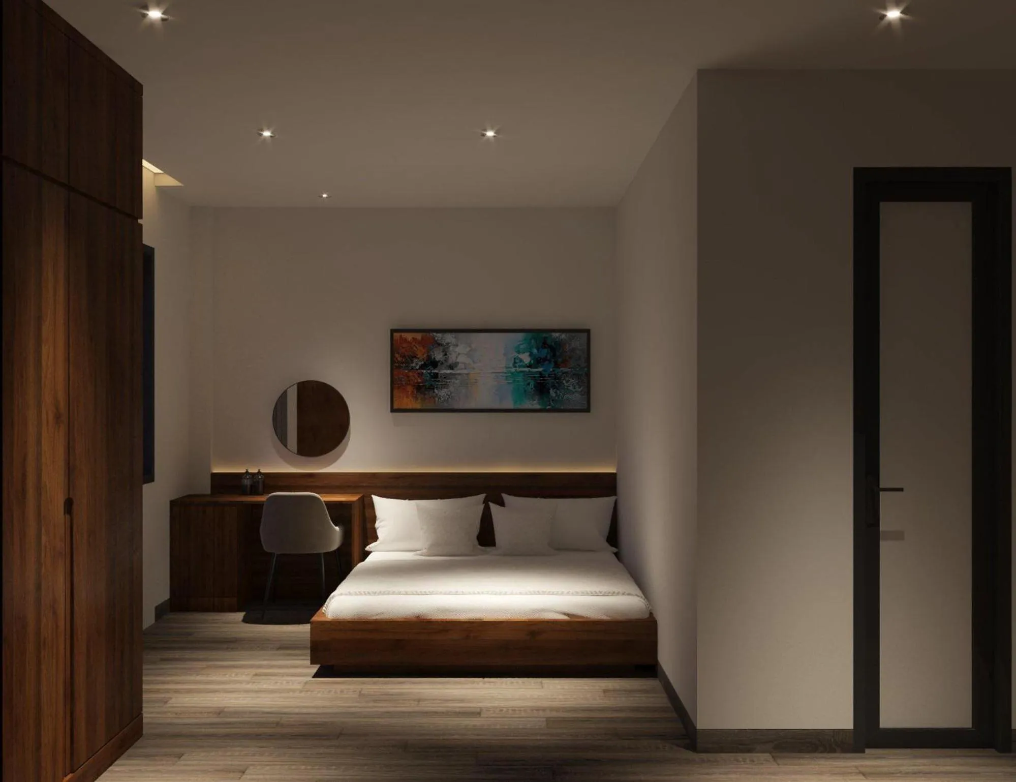 Bed in Hải Âu Hotel