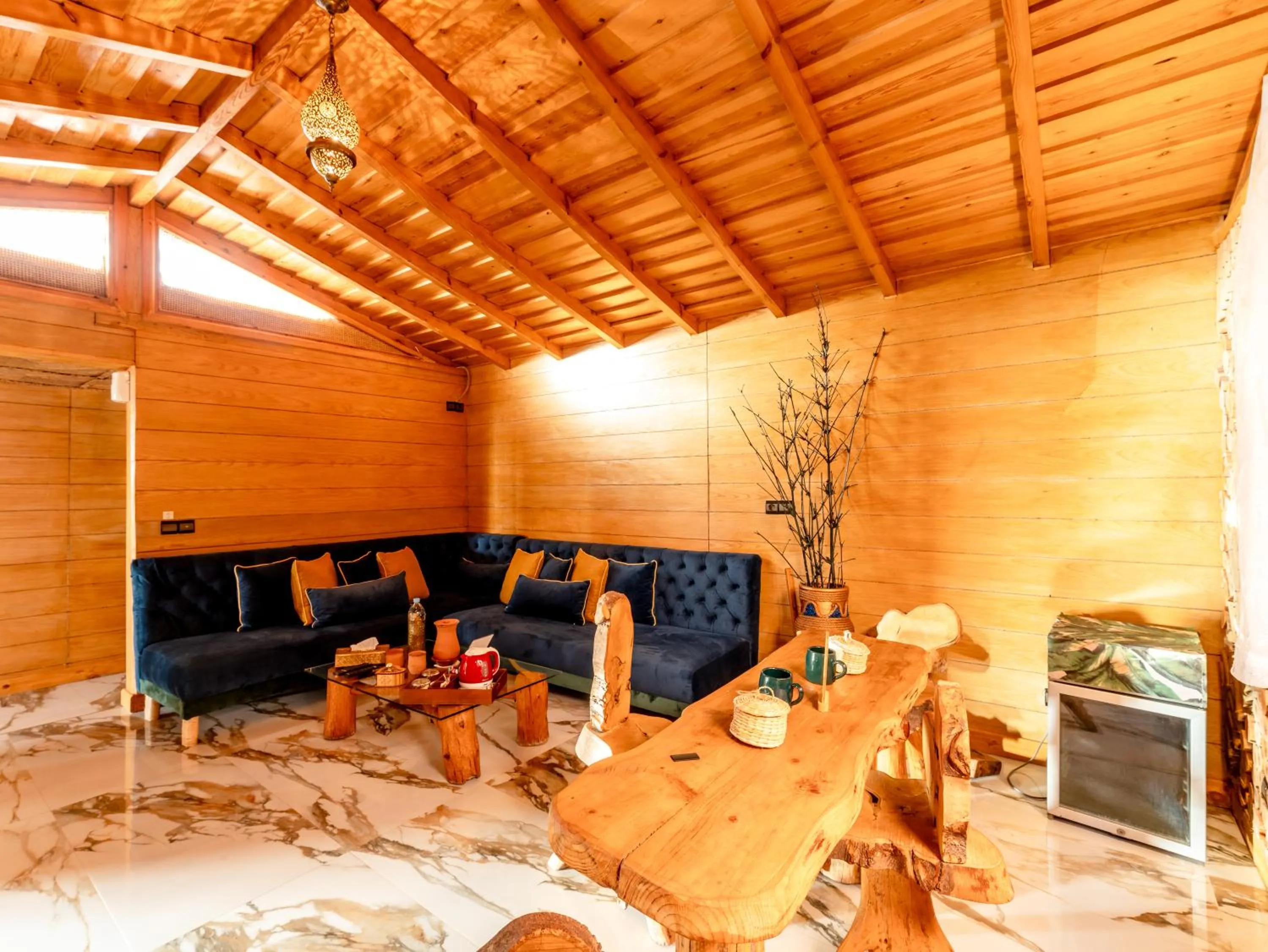 Seating area in Chateau Eden El Rouh & Spa