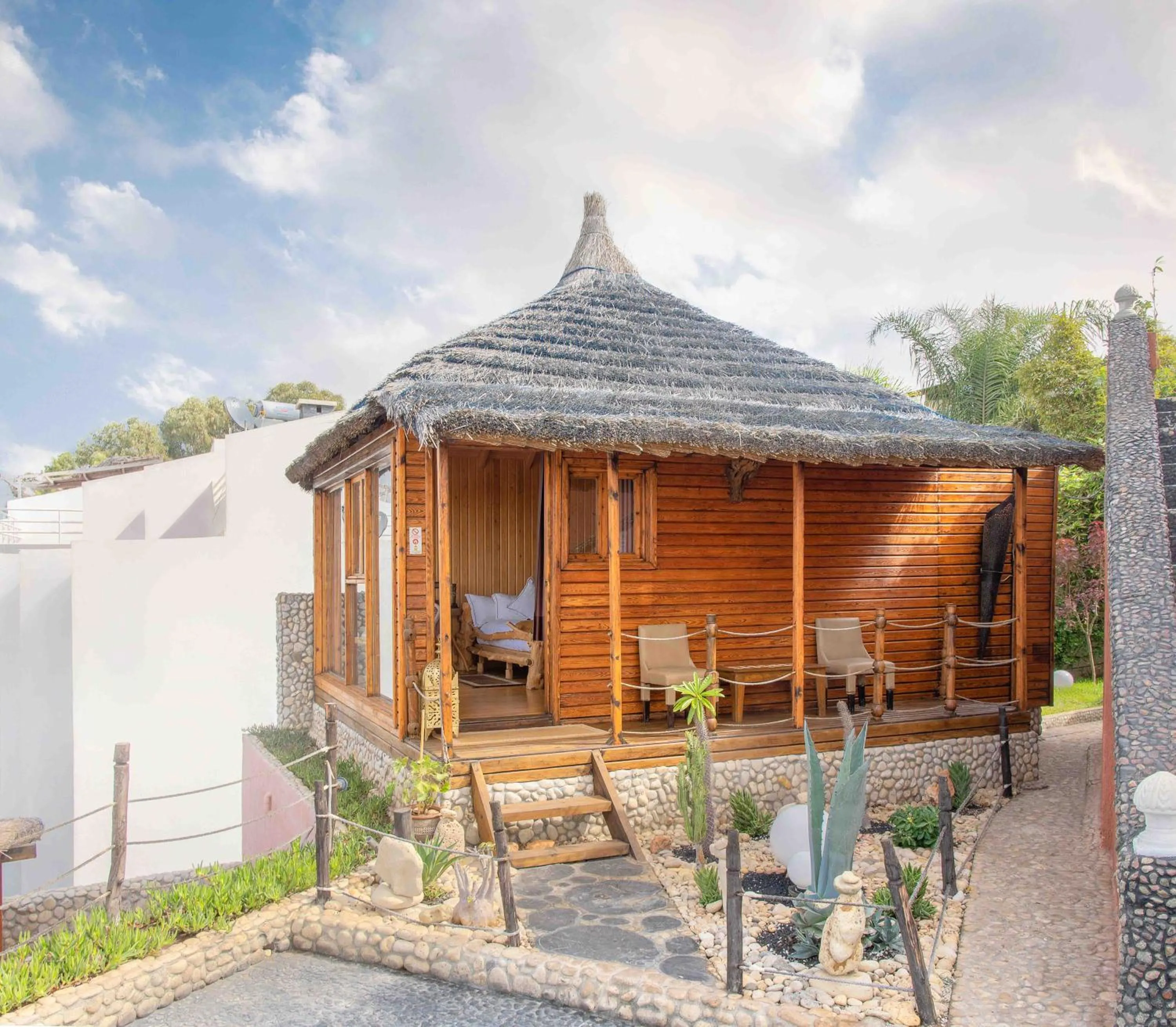 Garden in Chateau Eden El Rouh & Spa