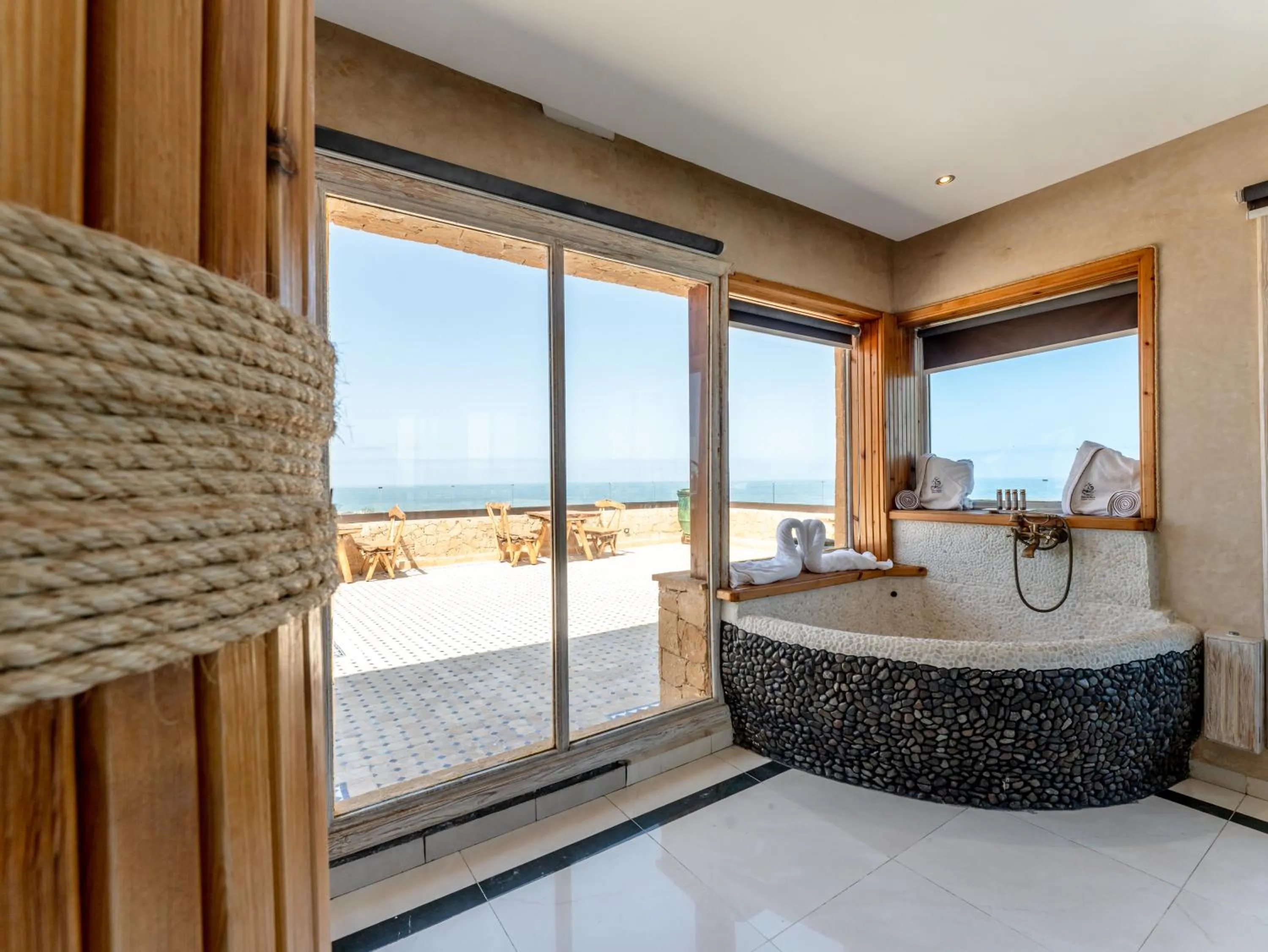 Patio in Chateau Eden El Rouh & Spa