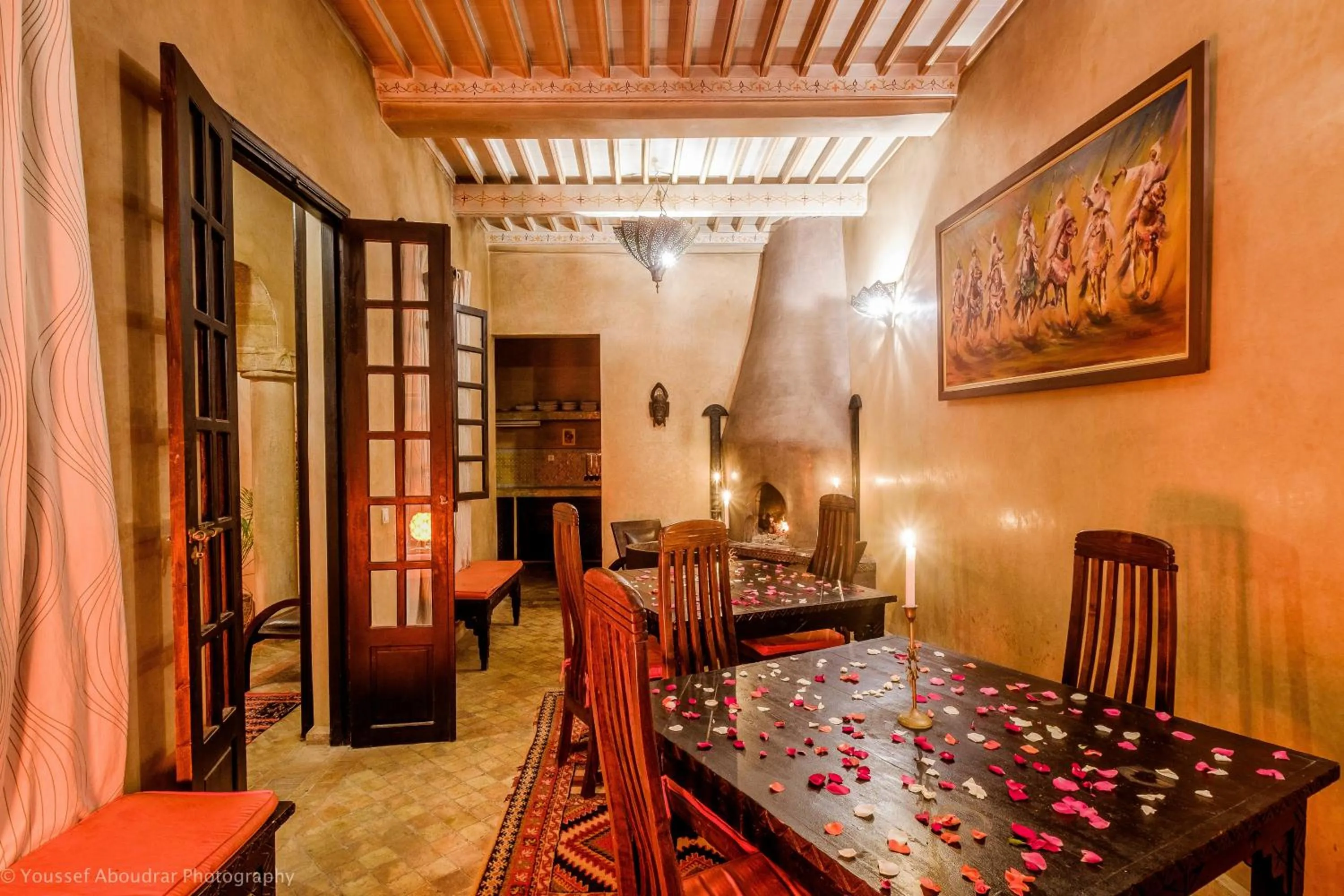 Communal lounge/ TV room in RIAD DAR ASSALAMA Terrasse Vue Mer