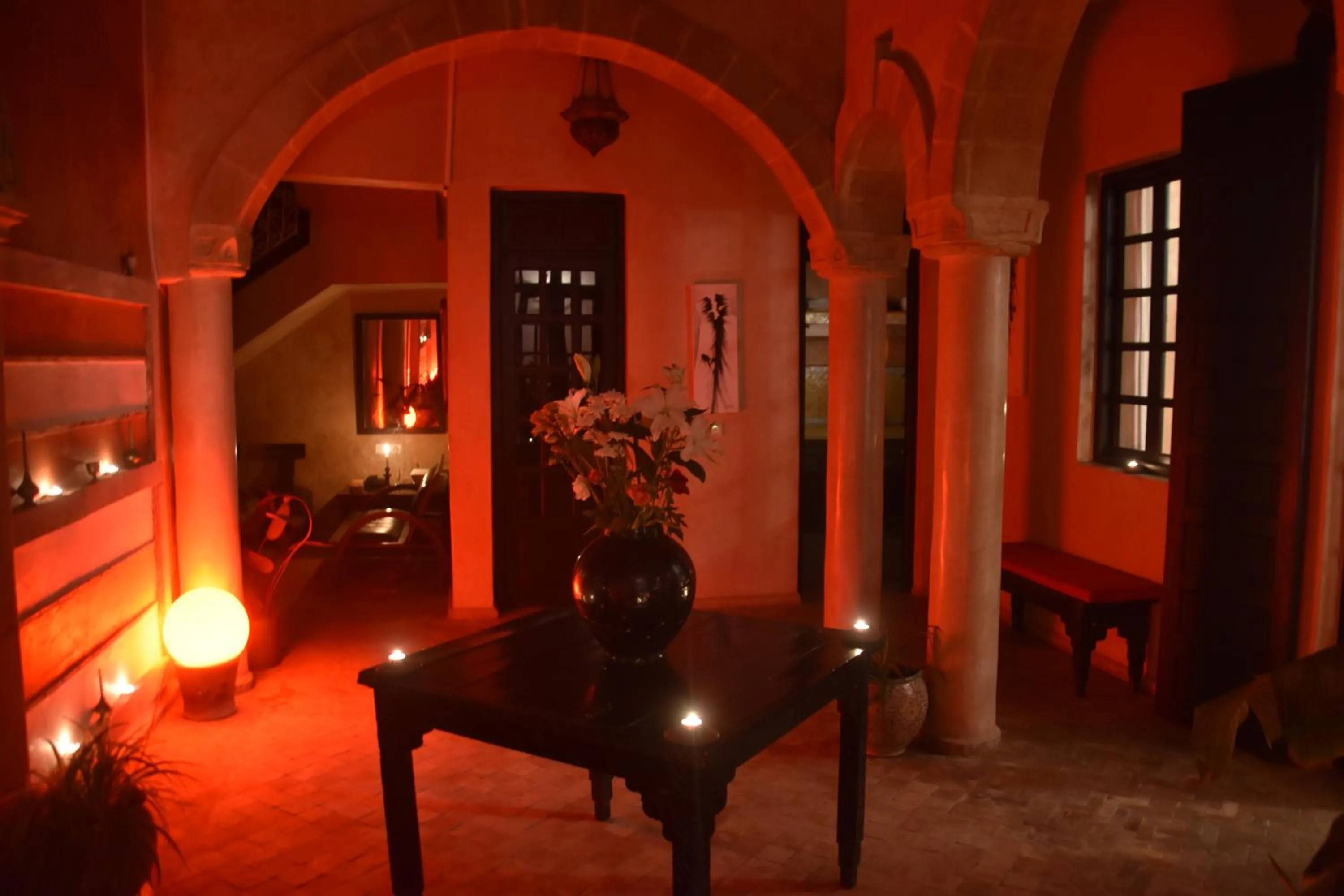 Patio in RIAD DAR ASSALAMA Terrasse Vue Mer