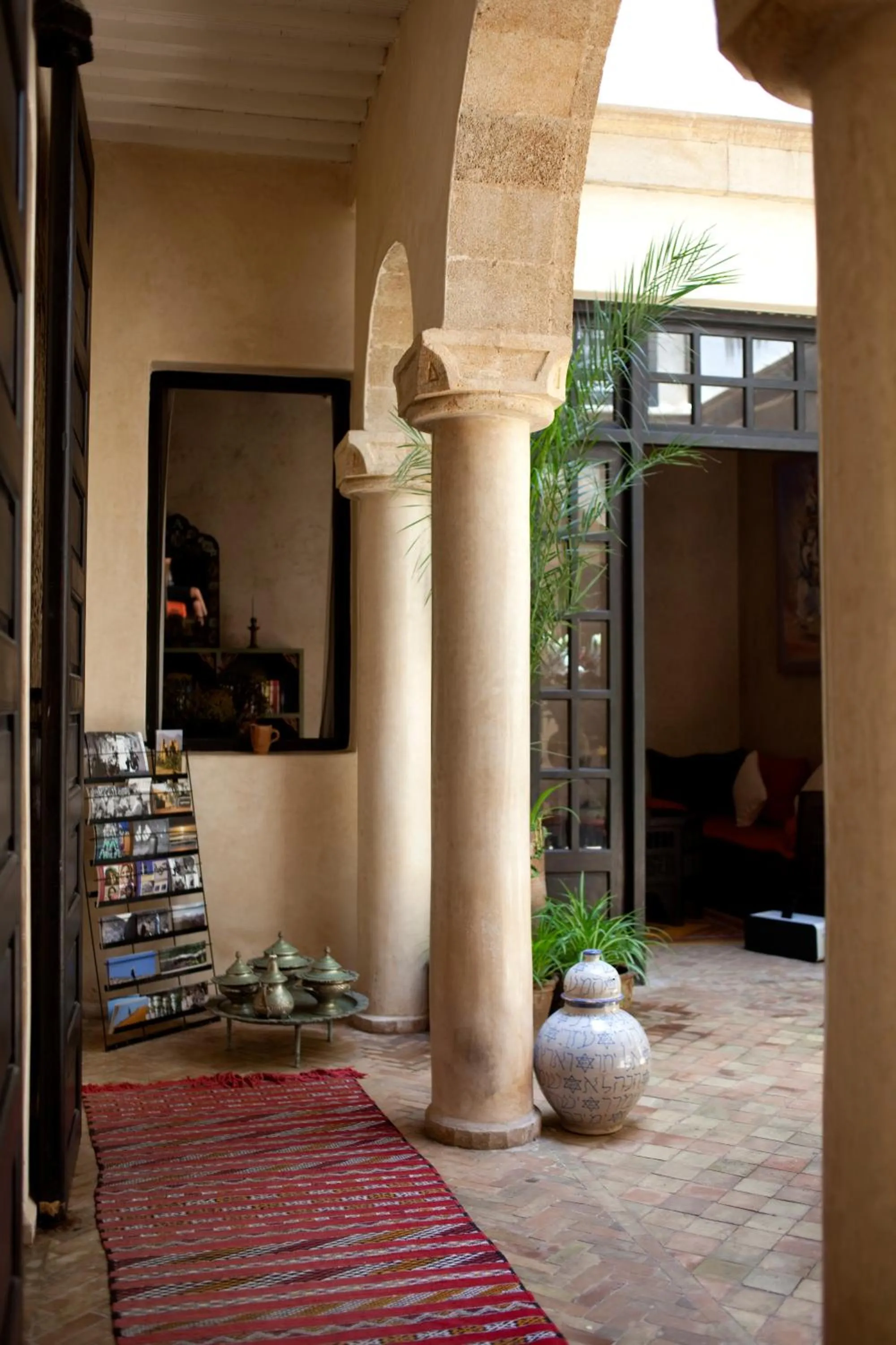 Patio in RIAD DAR ASSALAMA Terrasse Vue Mer
