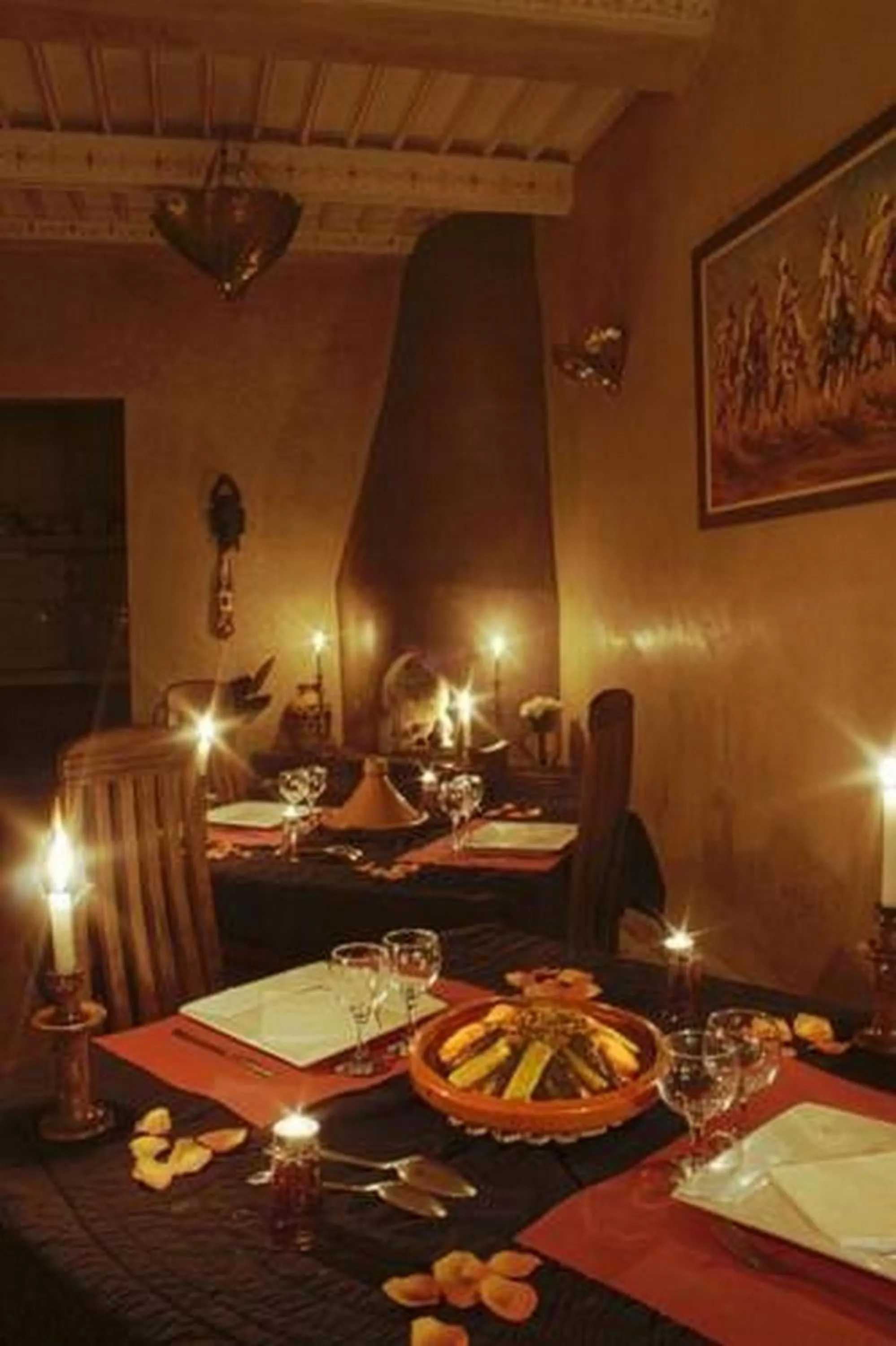 Dining area in RIAD DAR ASSALAMA Terrasse Vue Mer