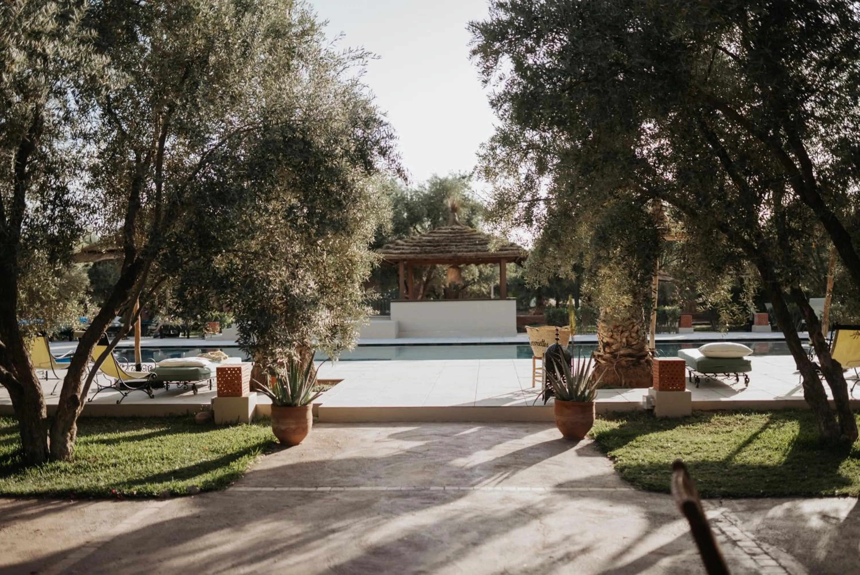 Garden in Domaine de Tameslohte