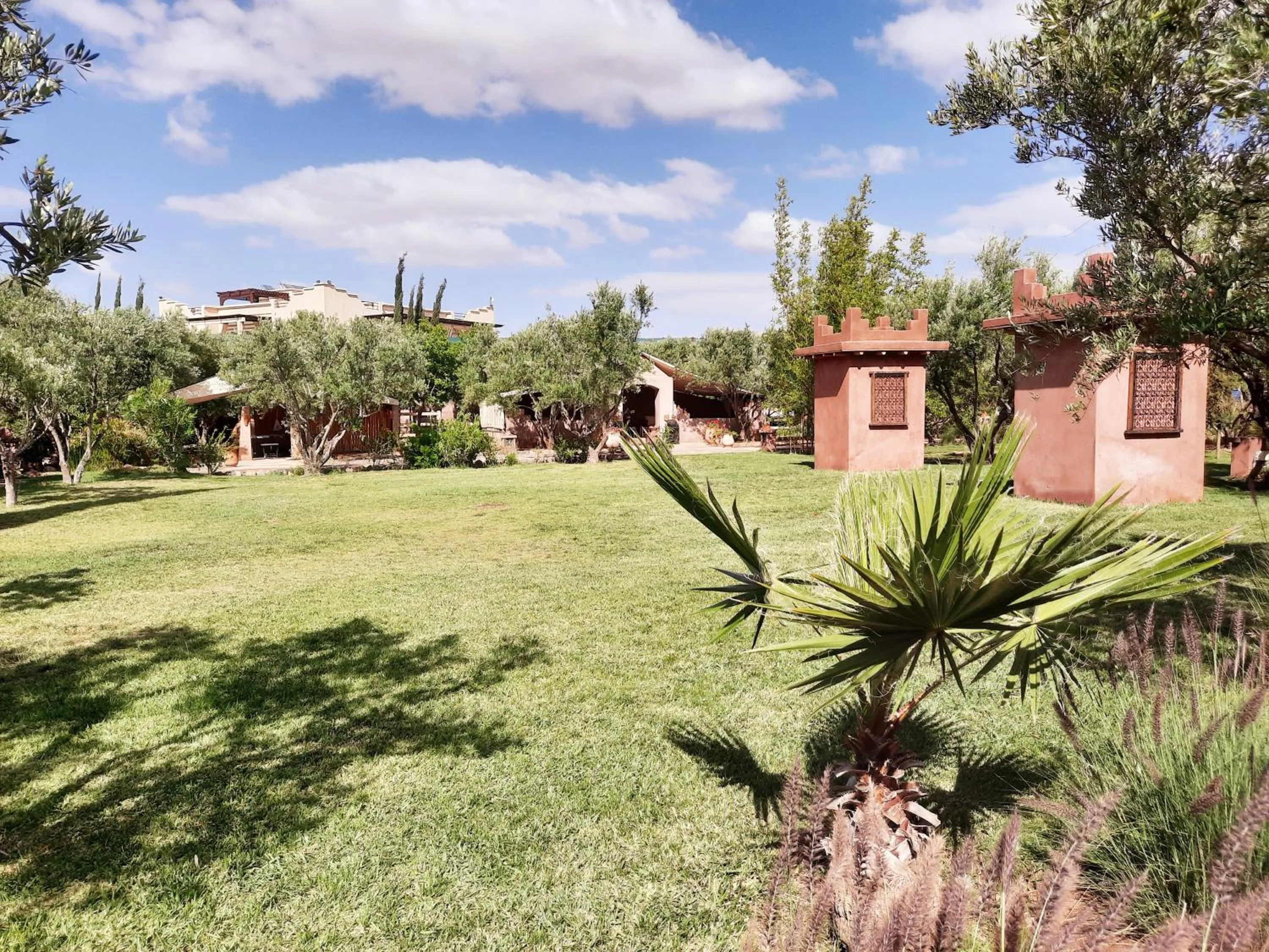 Garden in Domaine de Tameslohte