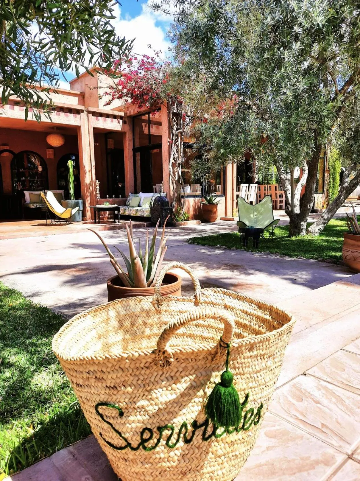 Garden in Domaine de Tameslohte