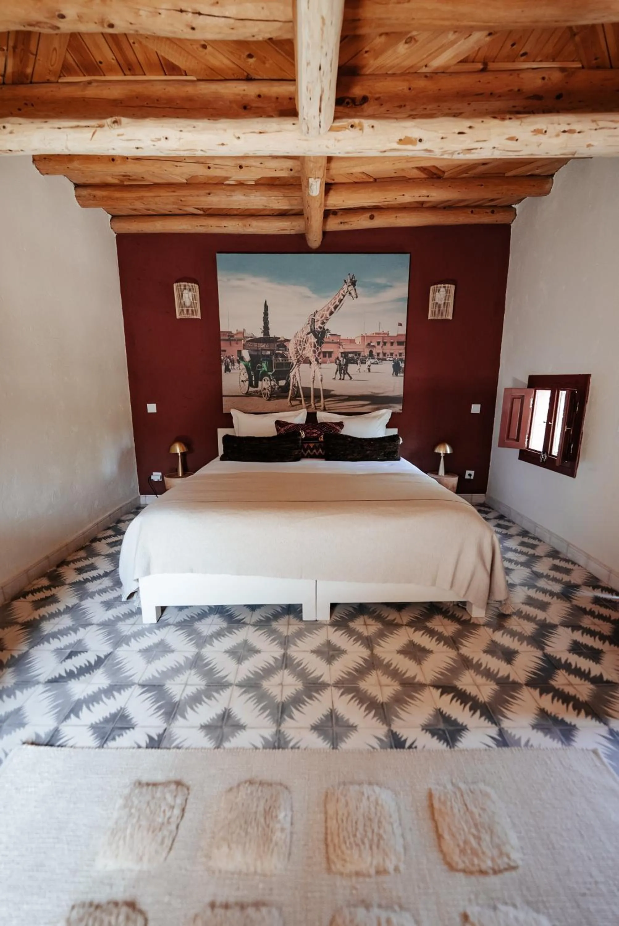 Bedroom, Bed in Domaine de Tameslohte