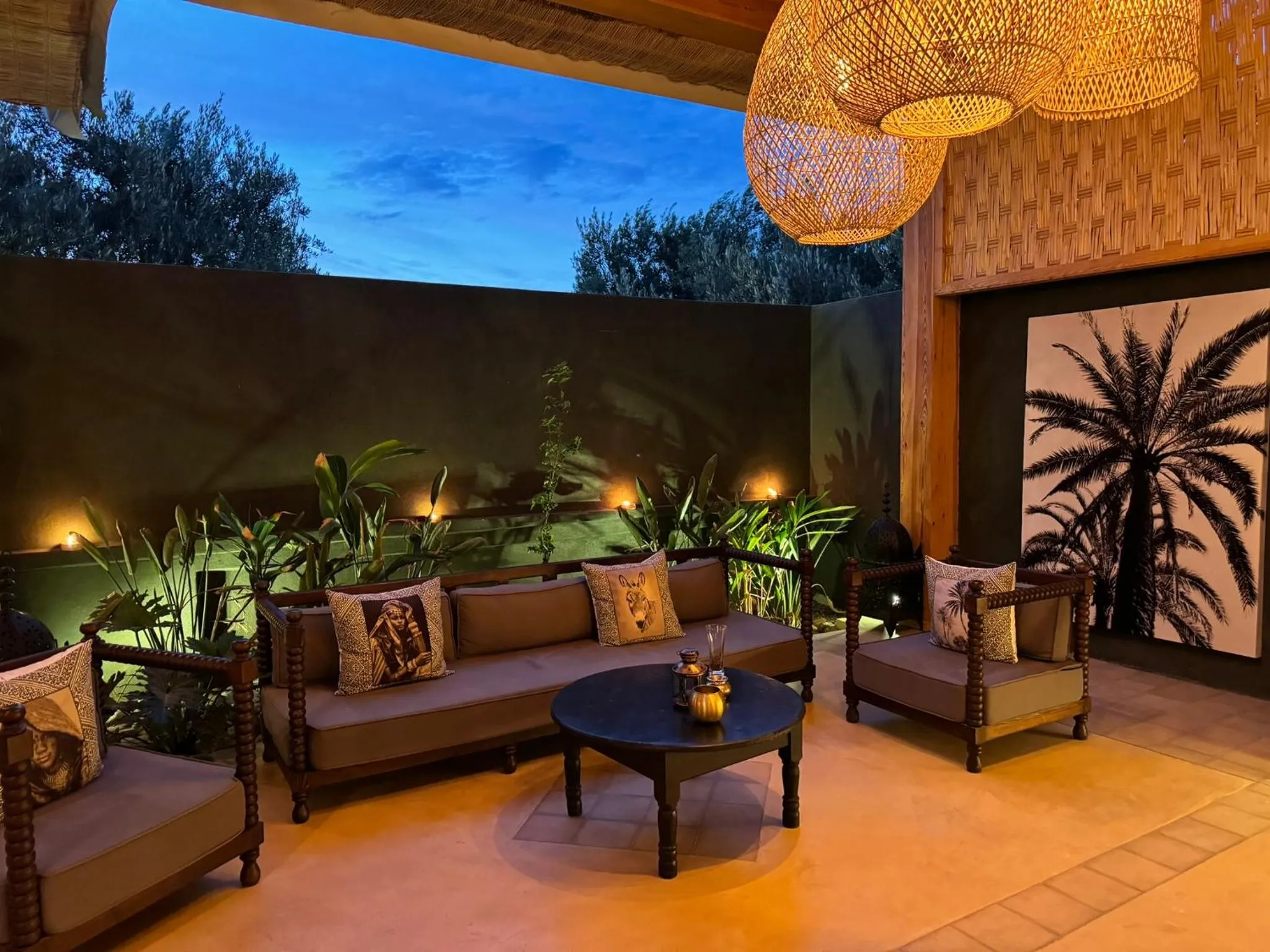 Patio in Domaine de Tameslohte