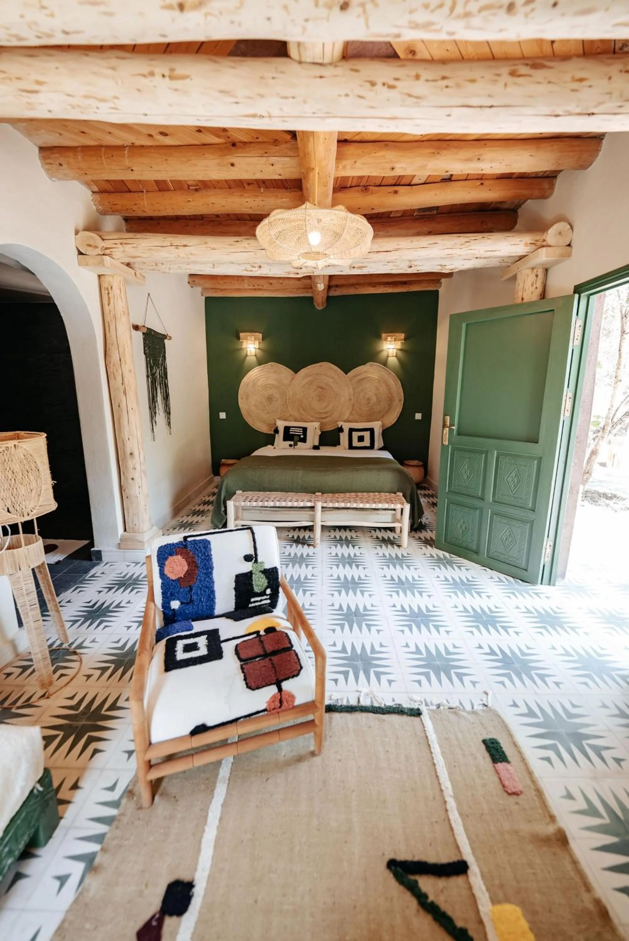 Photo of the whole room, Bed in Domaine de Tameslohte