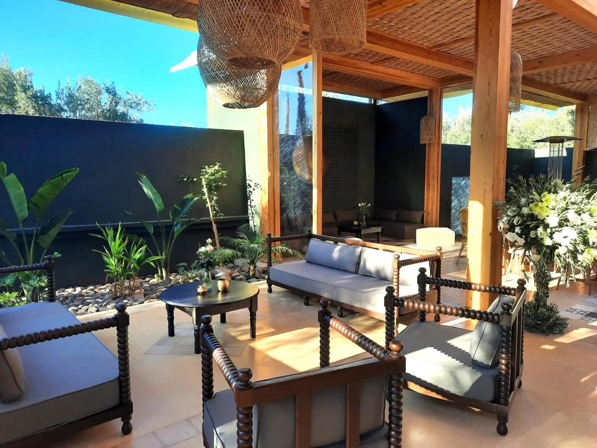 Patio in Domaine de Tameslohte