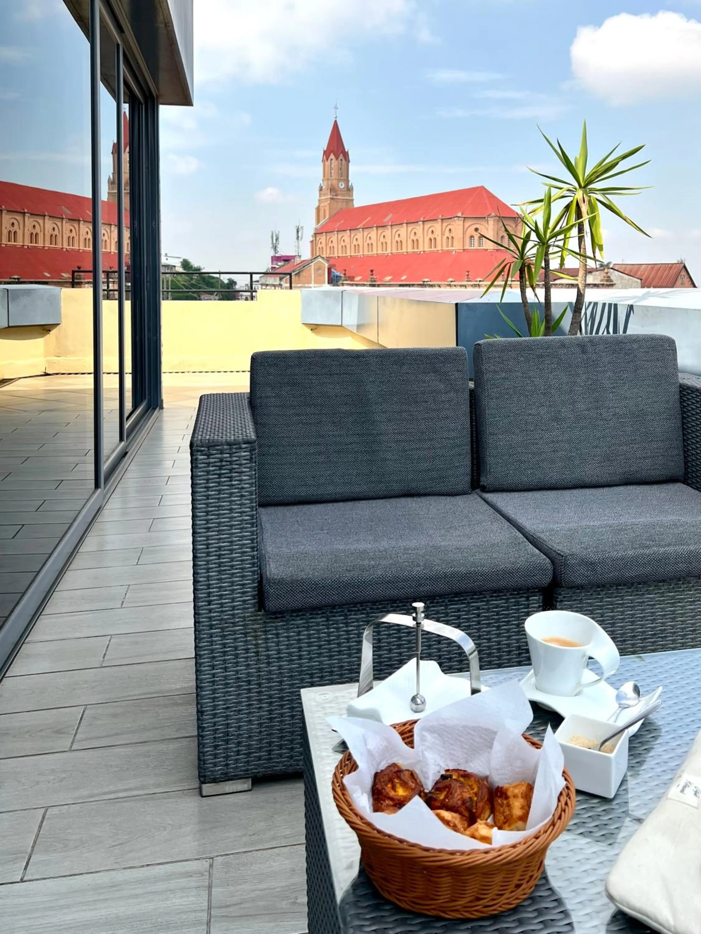 Patio in Le Fred