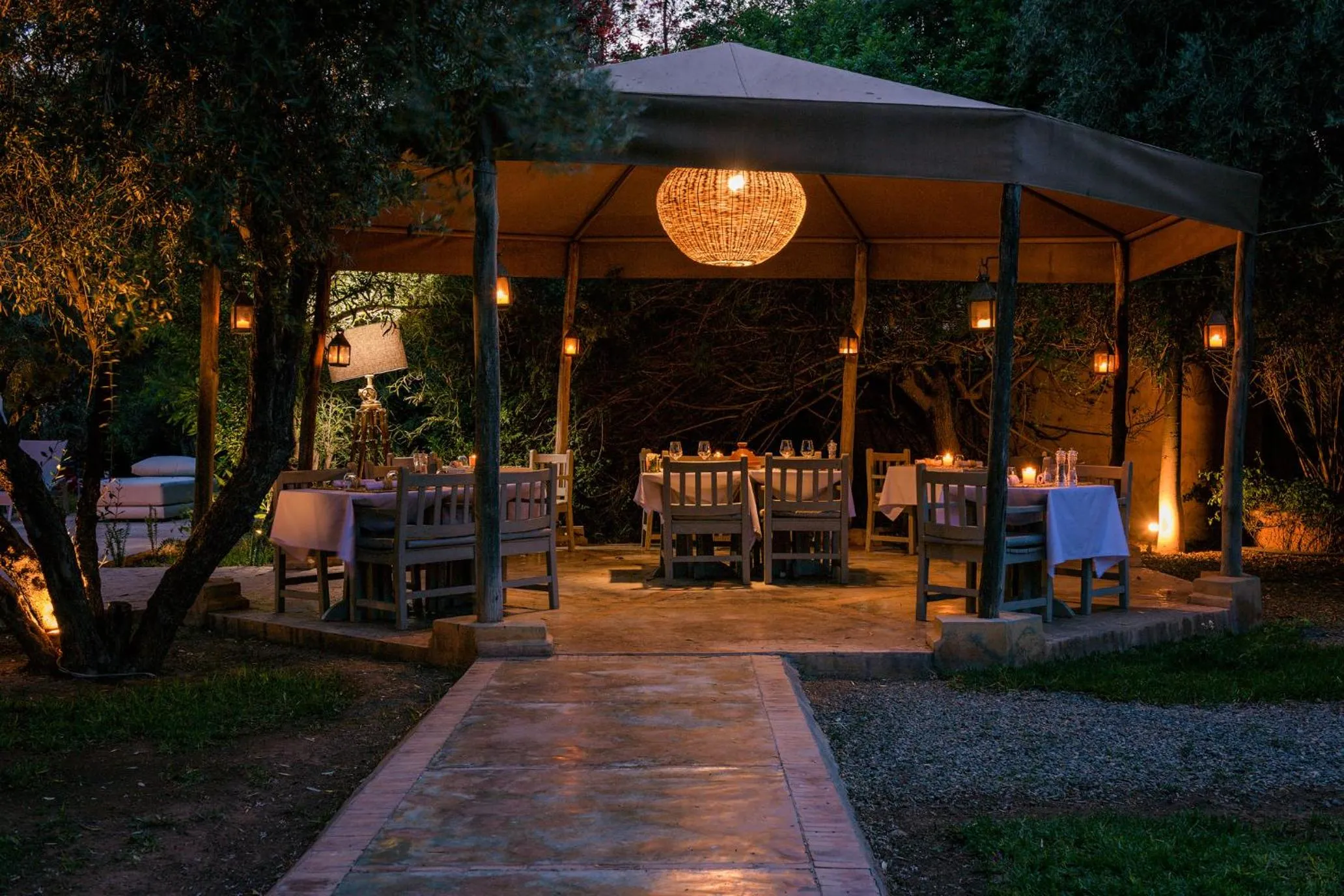 Patio in Villa Al Assala Palmeraie