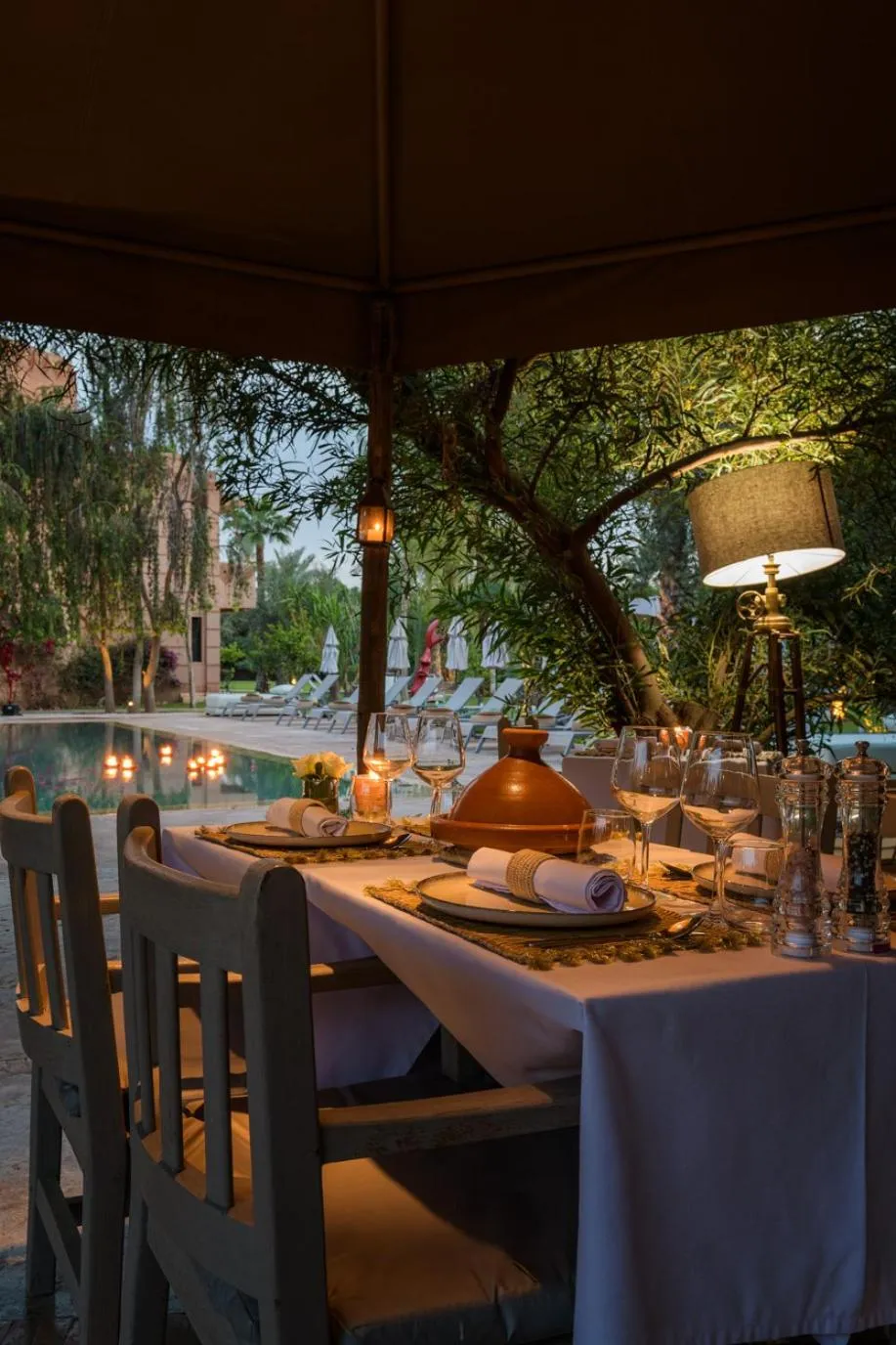 Balcony/Terrace in Villa Al Assala Palmeraie