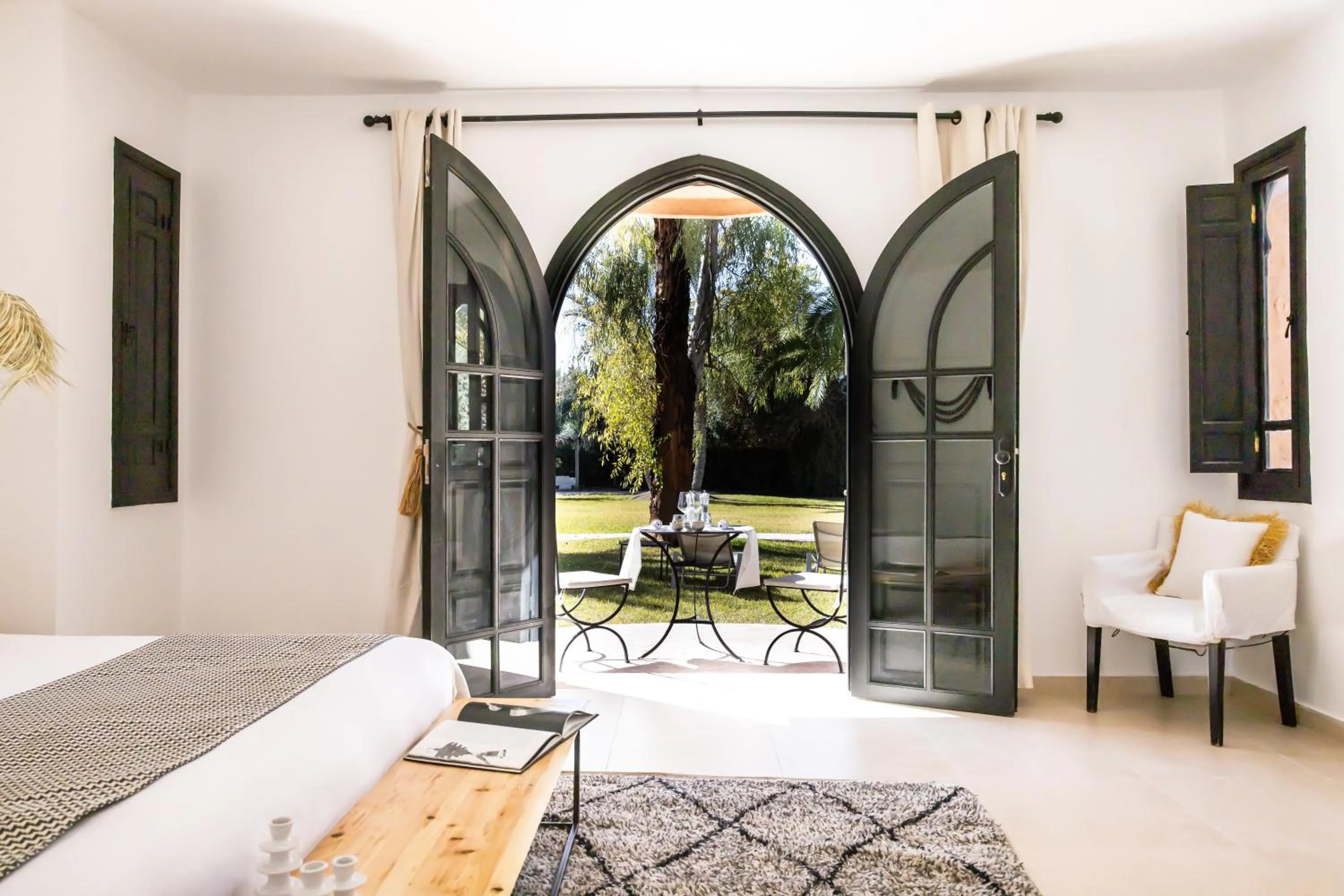 Bed in Villa Al Assala Palmeraie