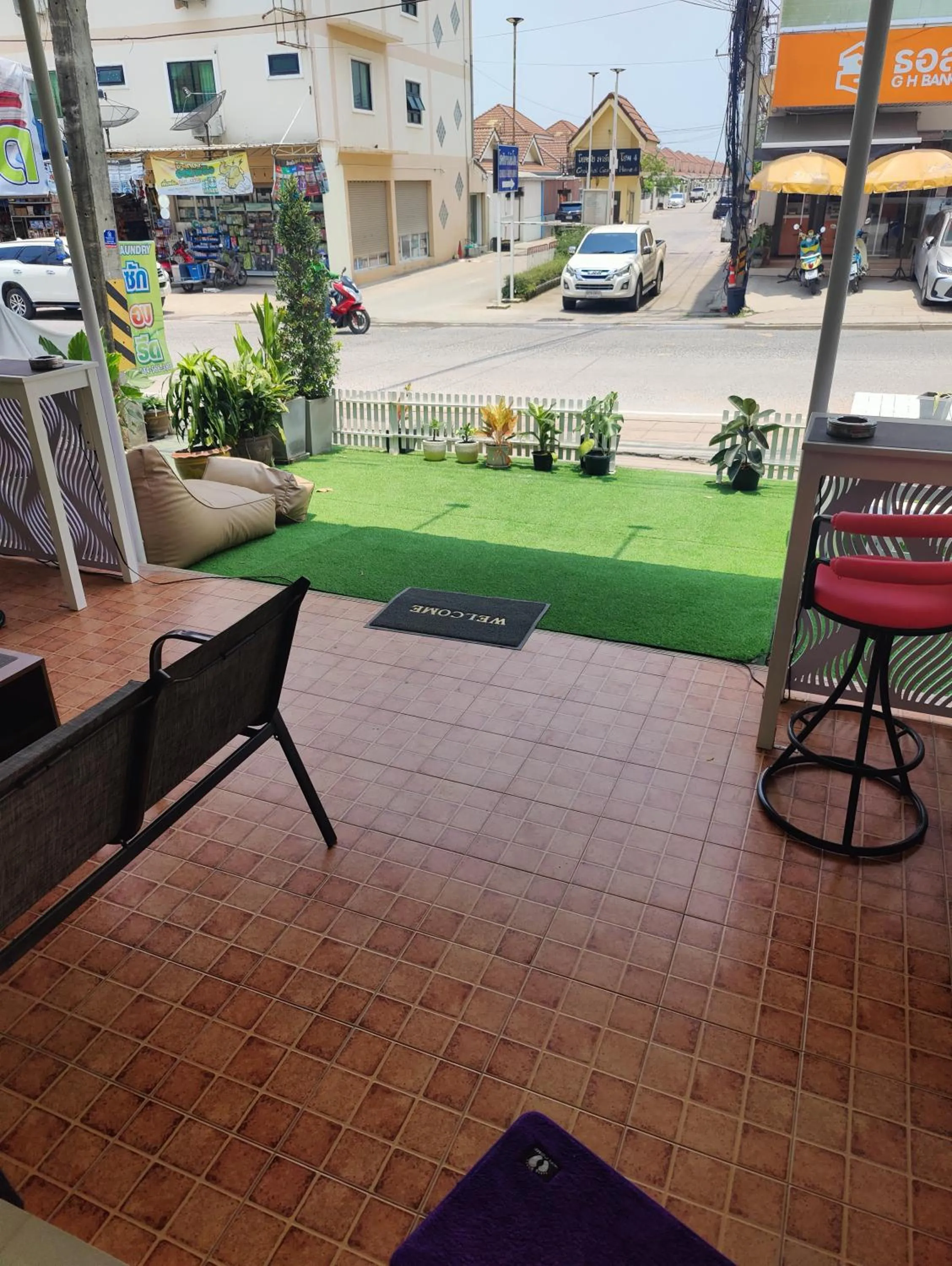 Garden in Cafe Nana Hotel