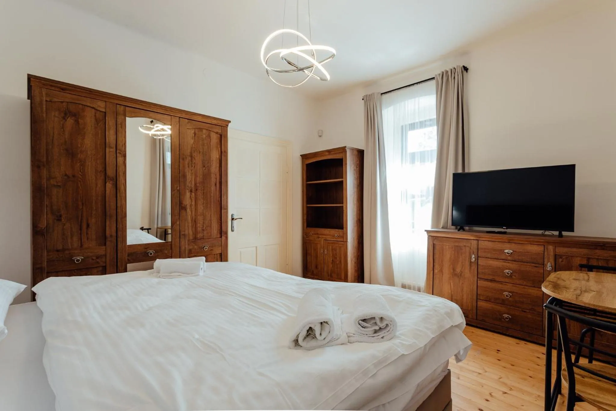 Photo of the whole room, Bed in Botanický dvor