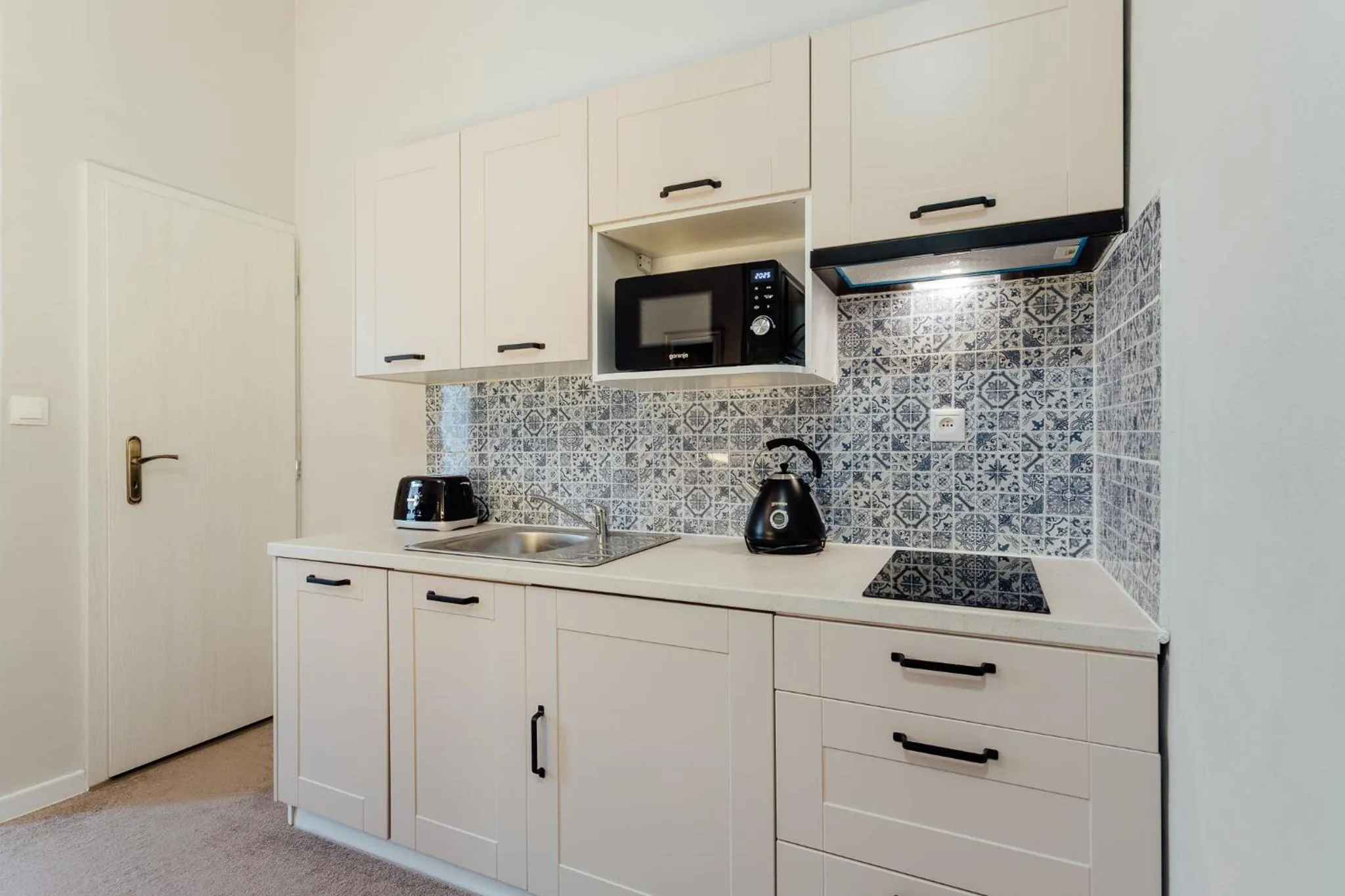 Kitchen or kitchenette in Botanický dvor