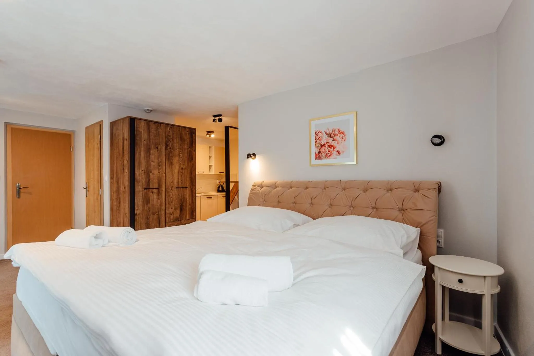 Photo of the whole room, Bed in Botanický dvor