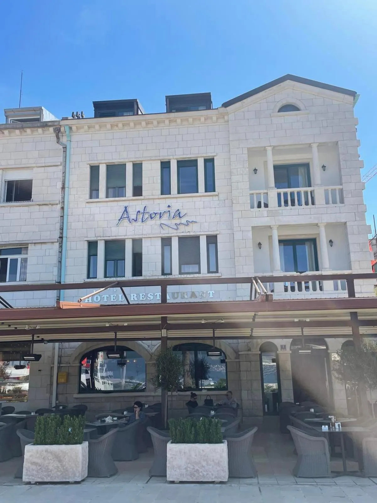Property building in Hotel Astoria