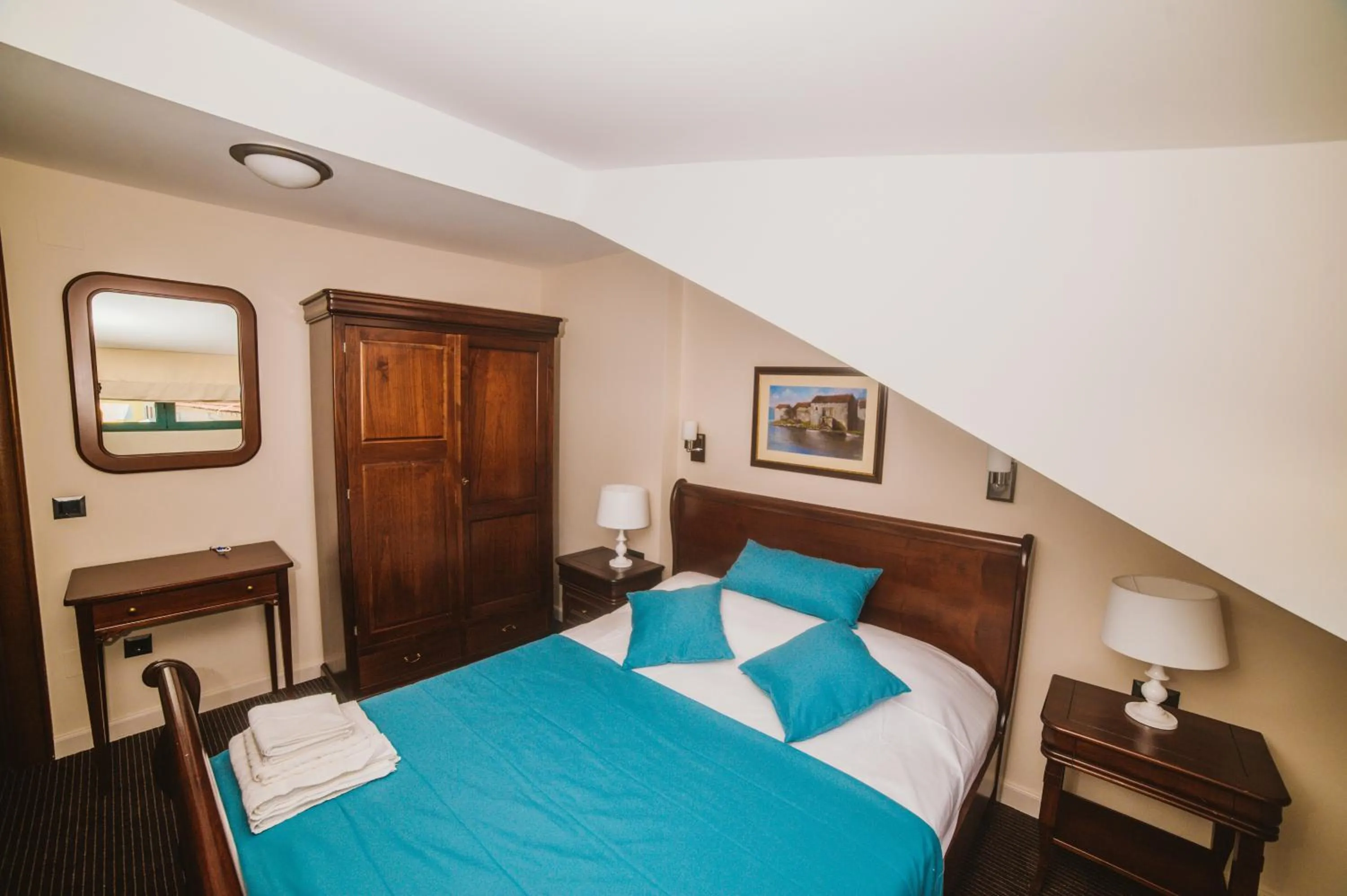 Bedroom, Bed in Hotel Astoria