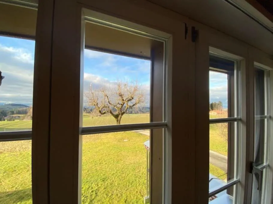 Wohnen mit Blick auf Eiger - ehemaliges Bauernhaus - 2 Schlafzimmer