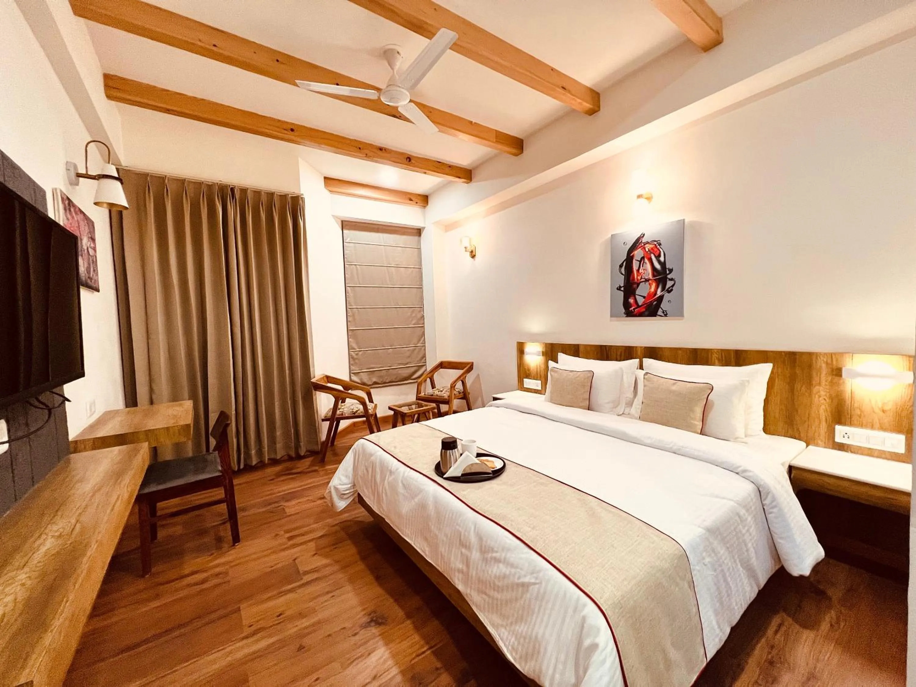 Bed in Yaato Retreat