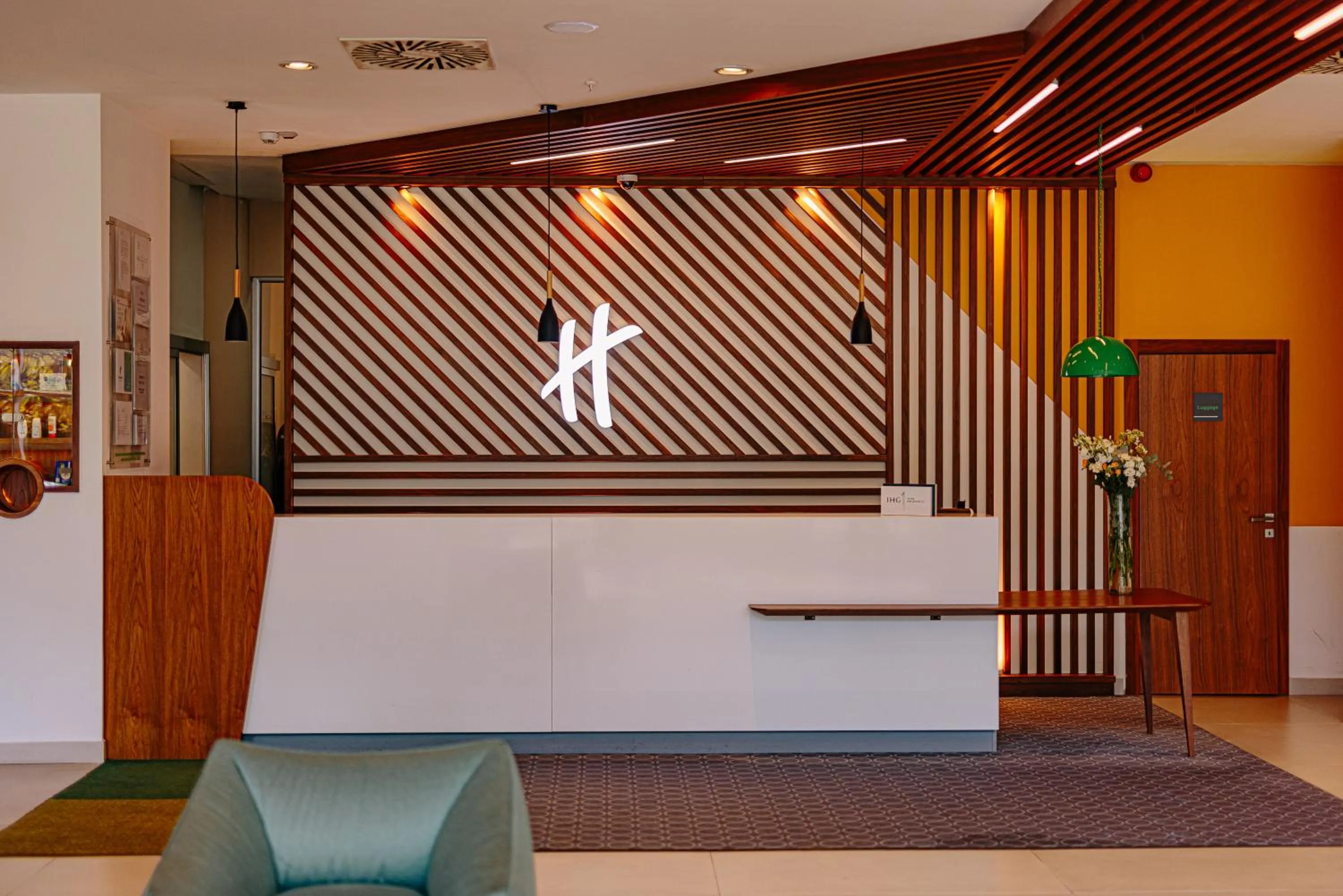 Lobby or reception in Holiday Inn Belgrade, an IHG Hotel