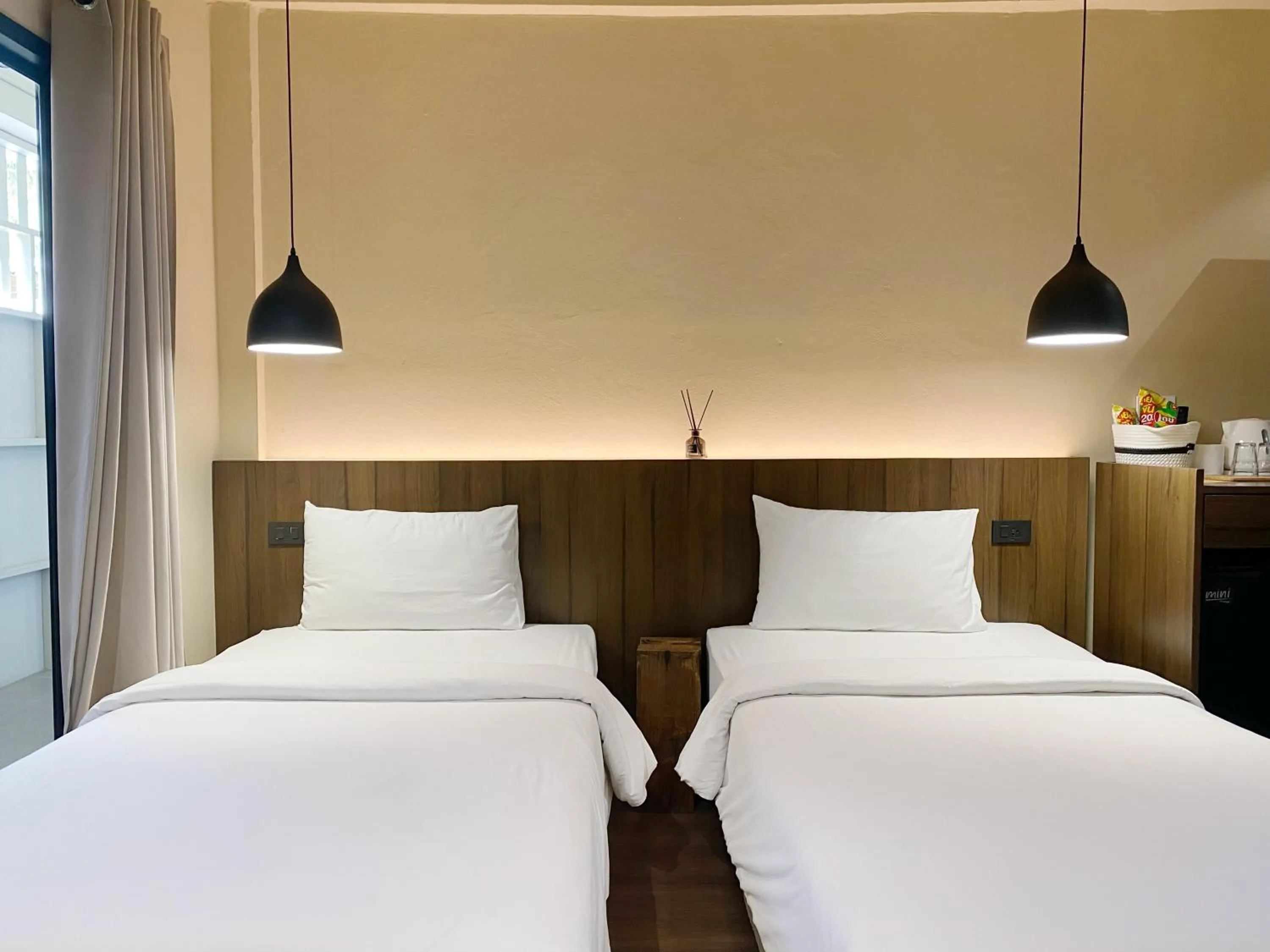 Bed in Suncloud Hotel Koh Samet