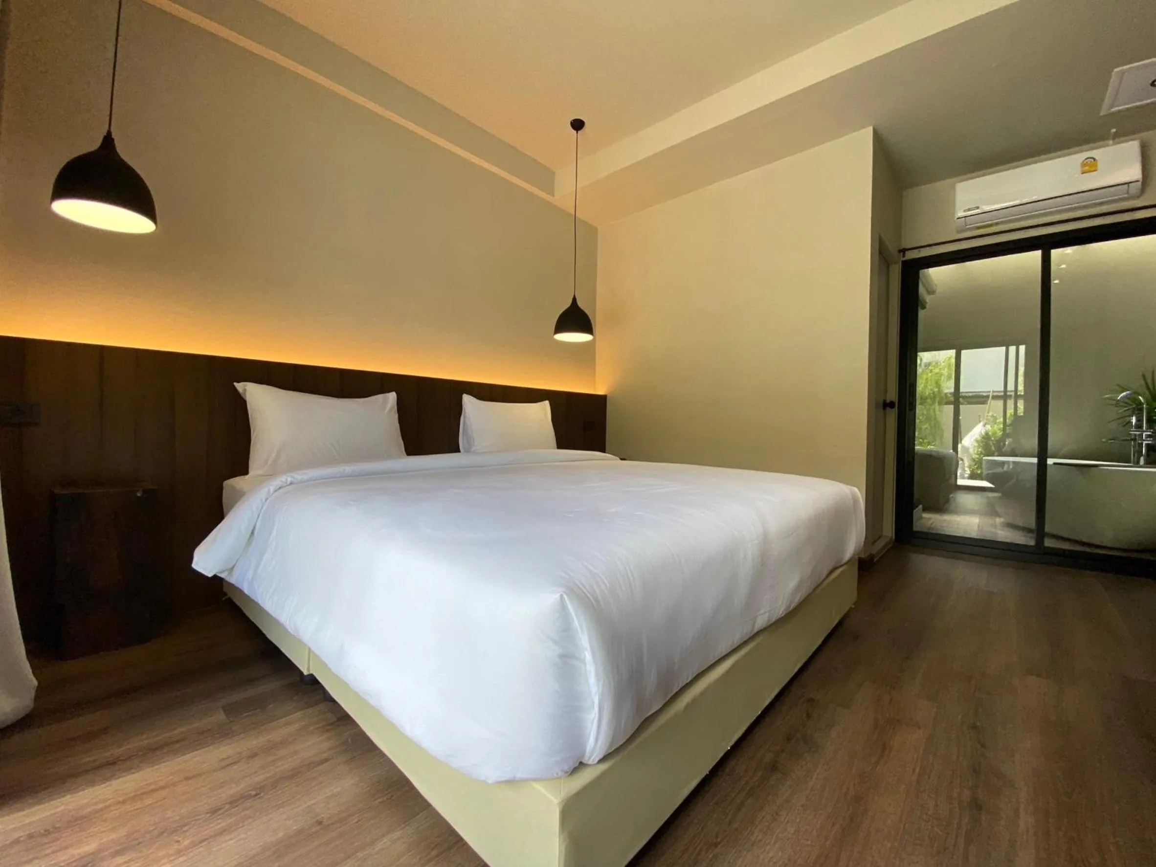 Bed in Suncloud Hotel Koh Samet