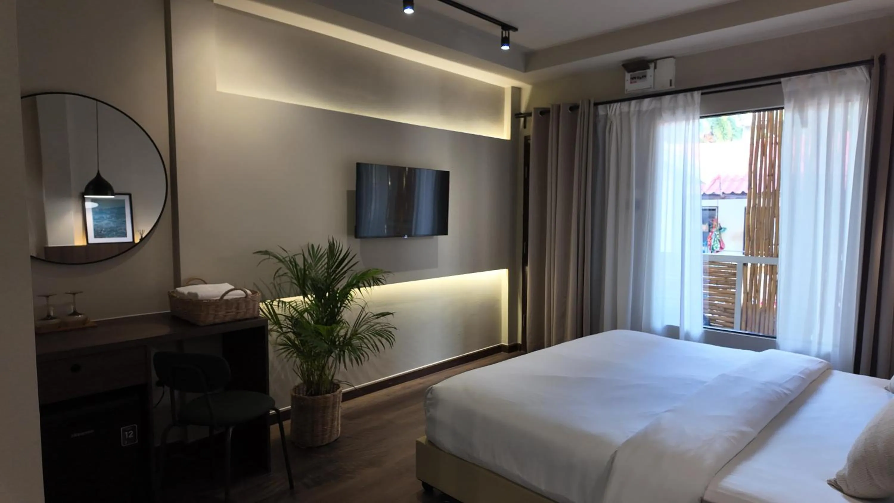 Bed in Suncloud Hotel Koh Samet