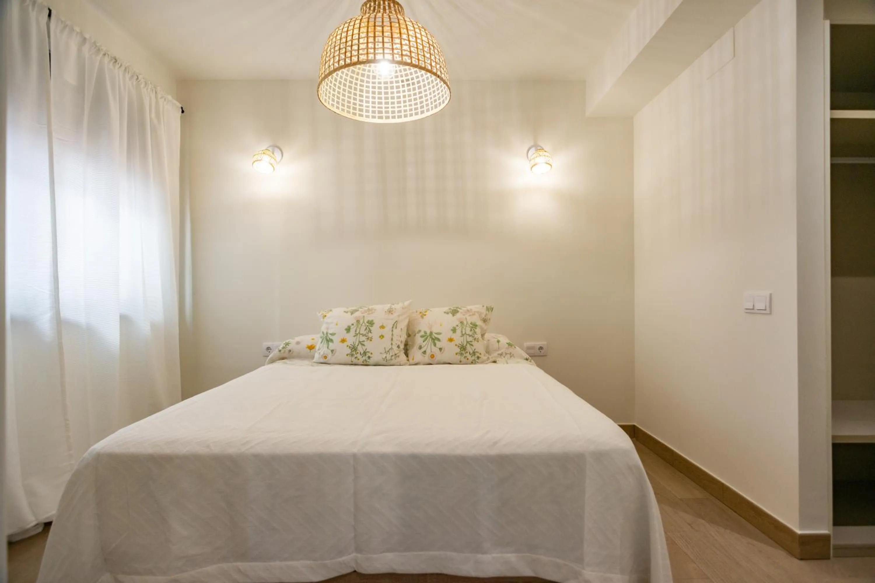 Bed in Gran piso en Puerto deportivo Marina Palamós IDEAL FAMILIAS