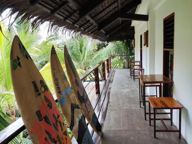 Balcony/Terrace in Lexias Hostel and Workspace - Siargao