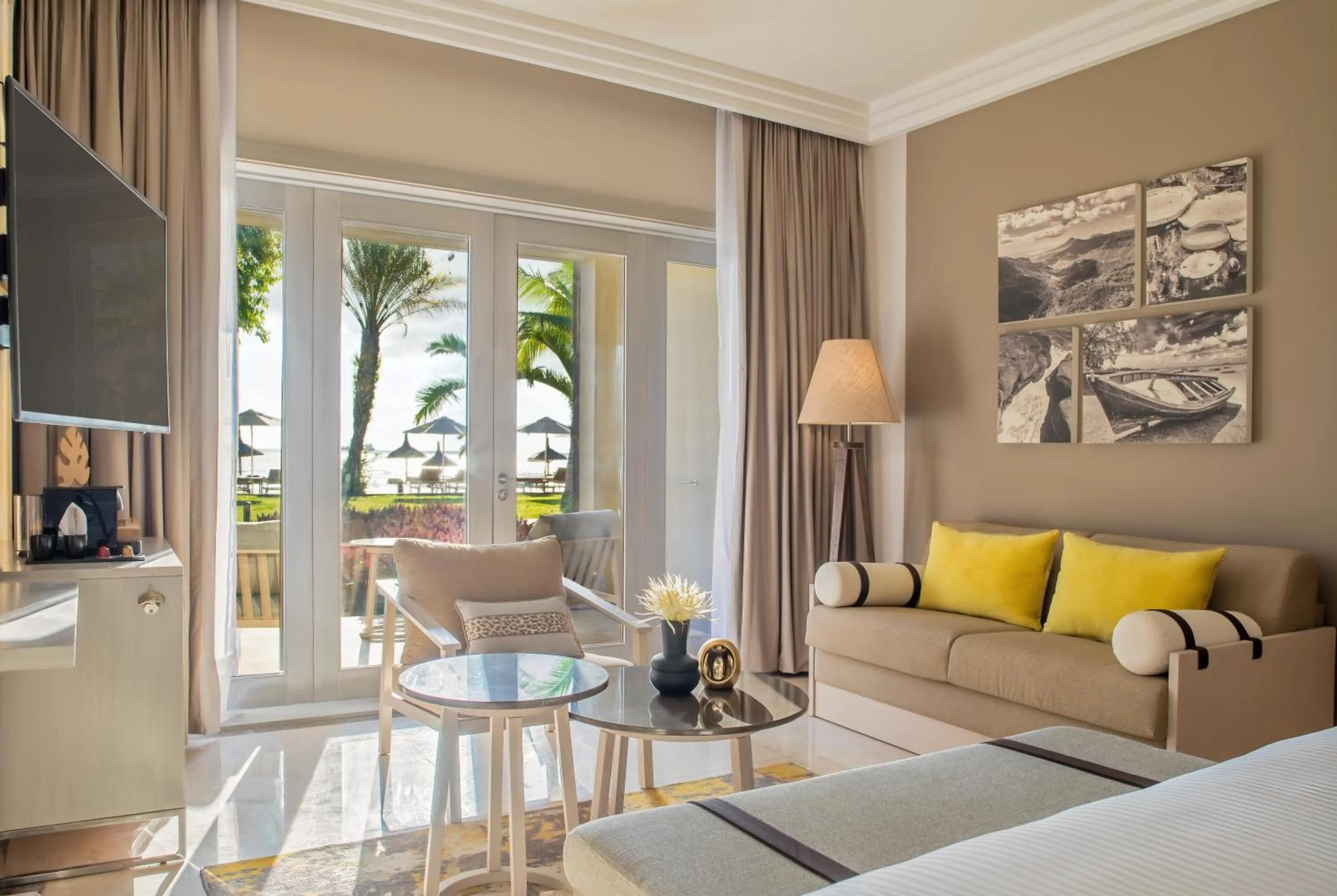 Bedroom, Bed in InterContinental Mauritius Resort Balaclava Fort by IHG