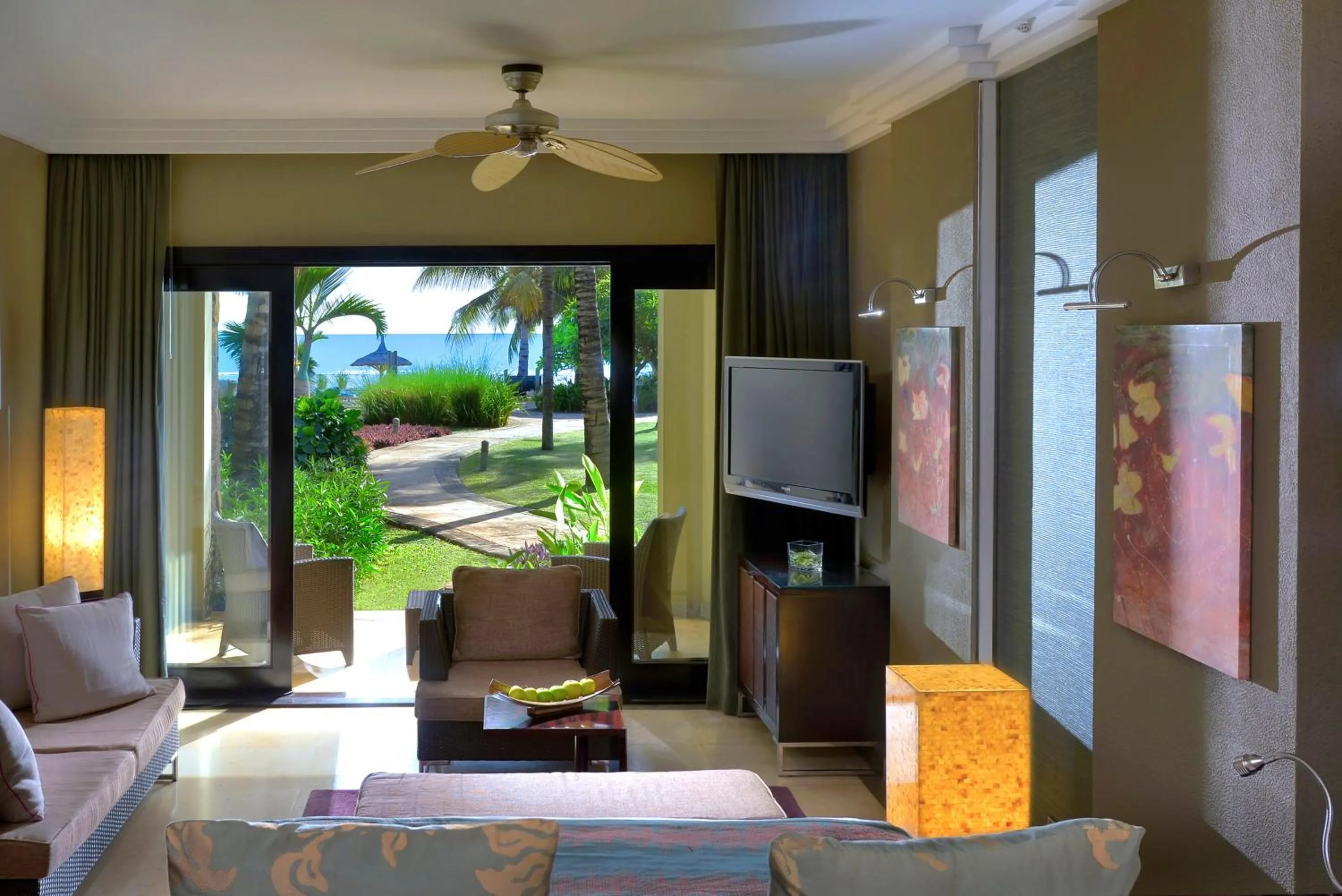 Photo of the whole room, Bed in InterContinental Mauritius Resort Balaclava Fort by IHG