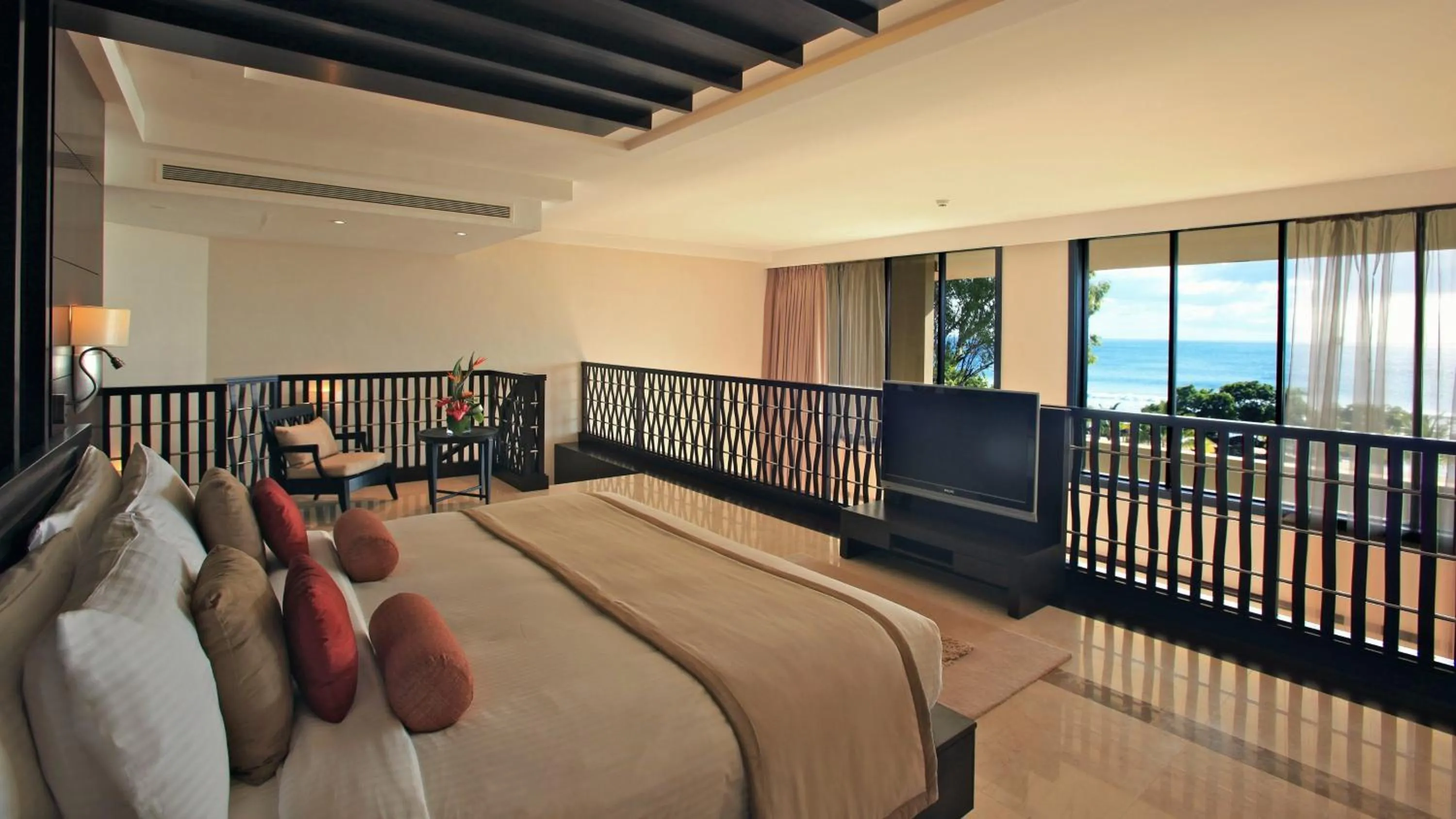 Photo of the whole room, Bed in InterContinental Mauritius Resort Balaclava Fort by IHG