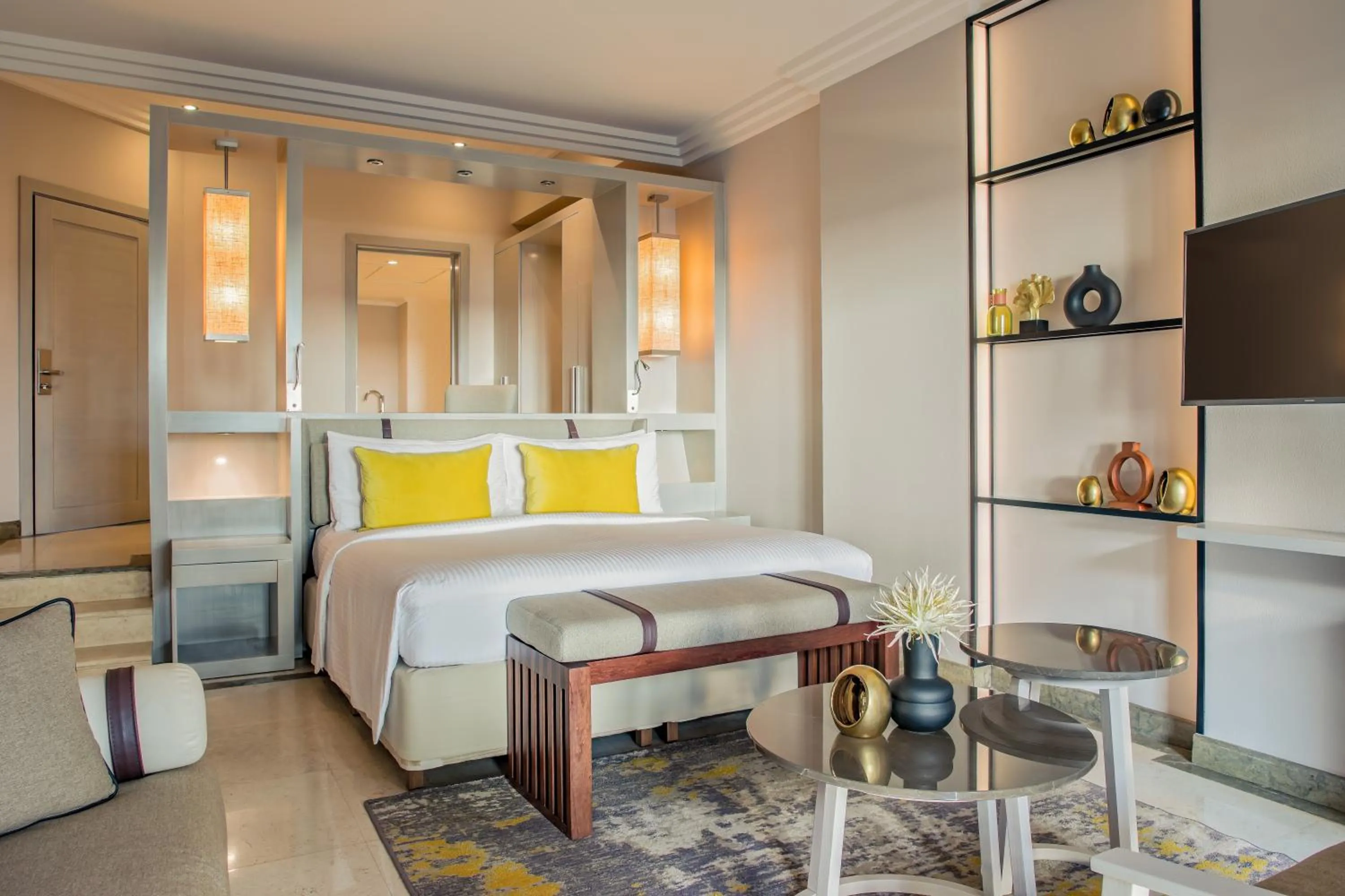 Bedroom, Bed in InterContinental Mauritius Resort Balaclava Fort by IHG