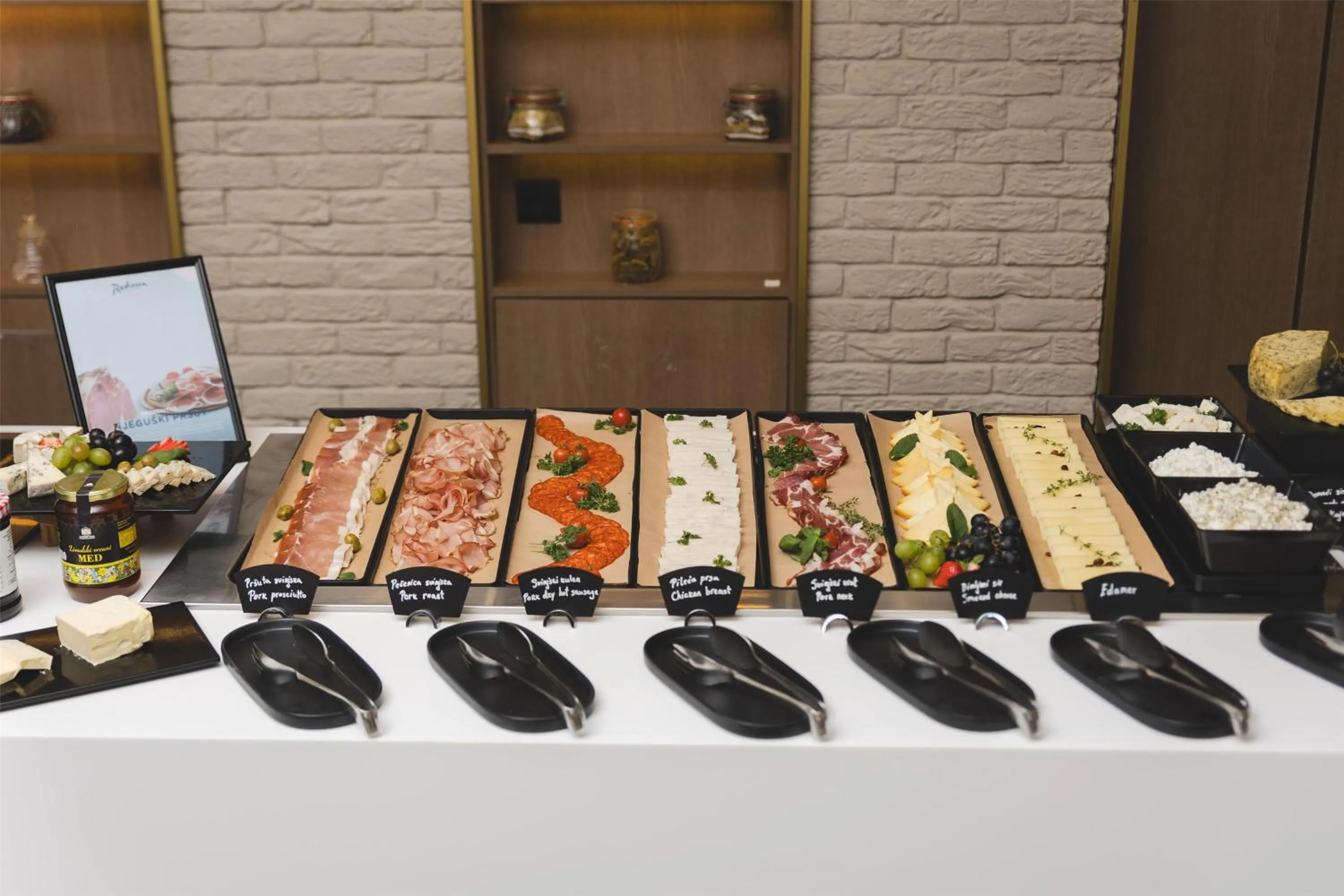 Breakfast in Radisson Resort Ruza Vjetrova