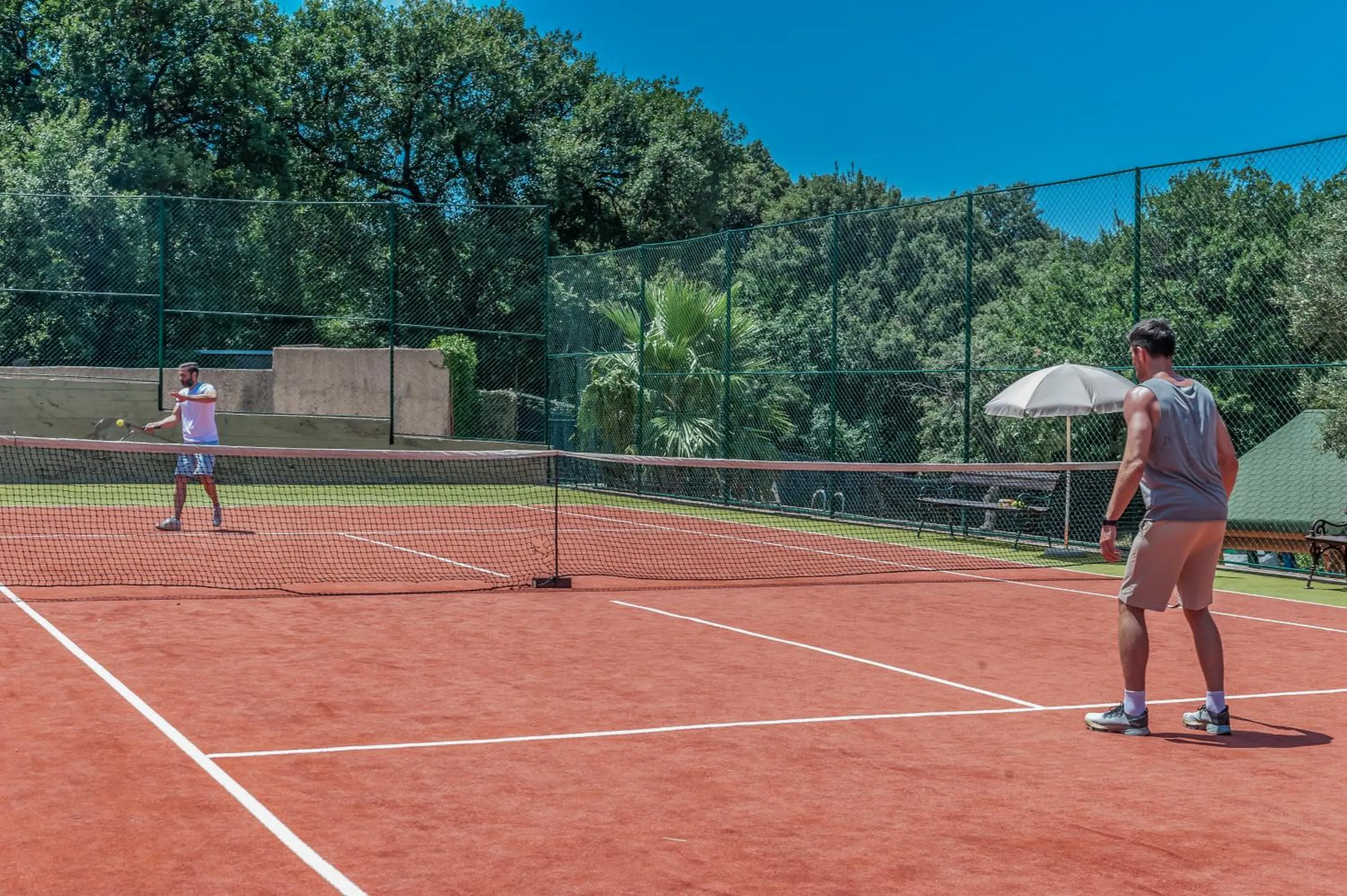 Tennis court in Radisson Resort Ruza Vjetrova