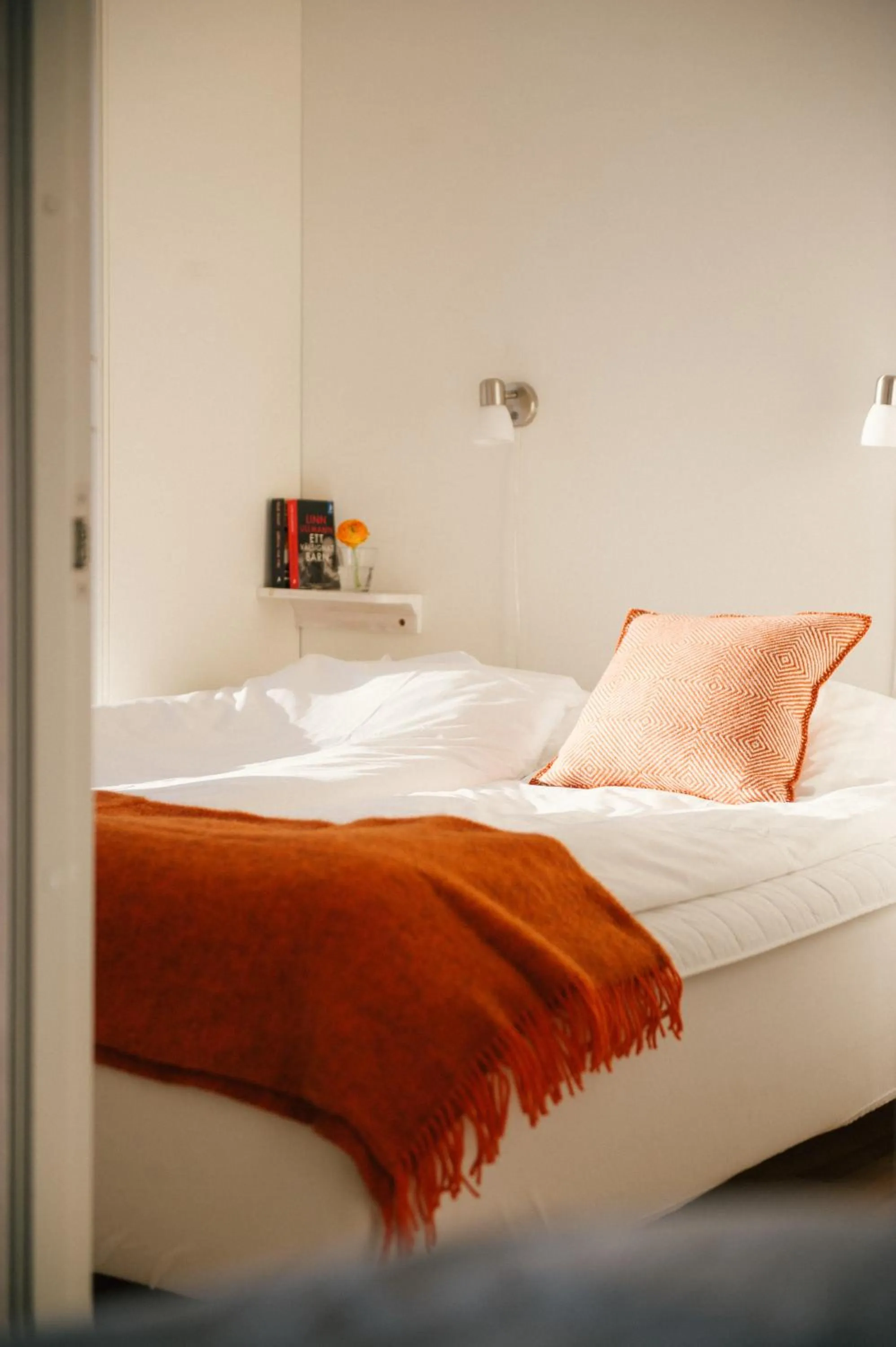 Bedroom, Bed in Fjällfrid stugby