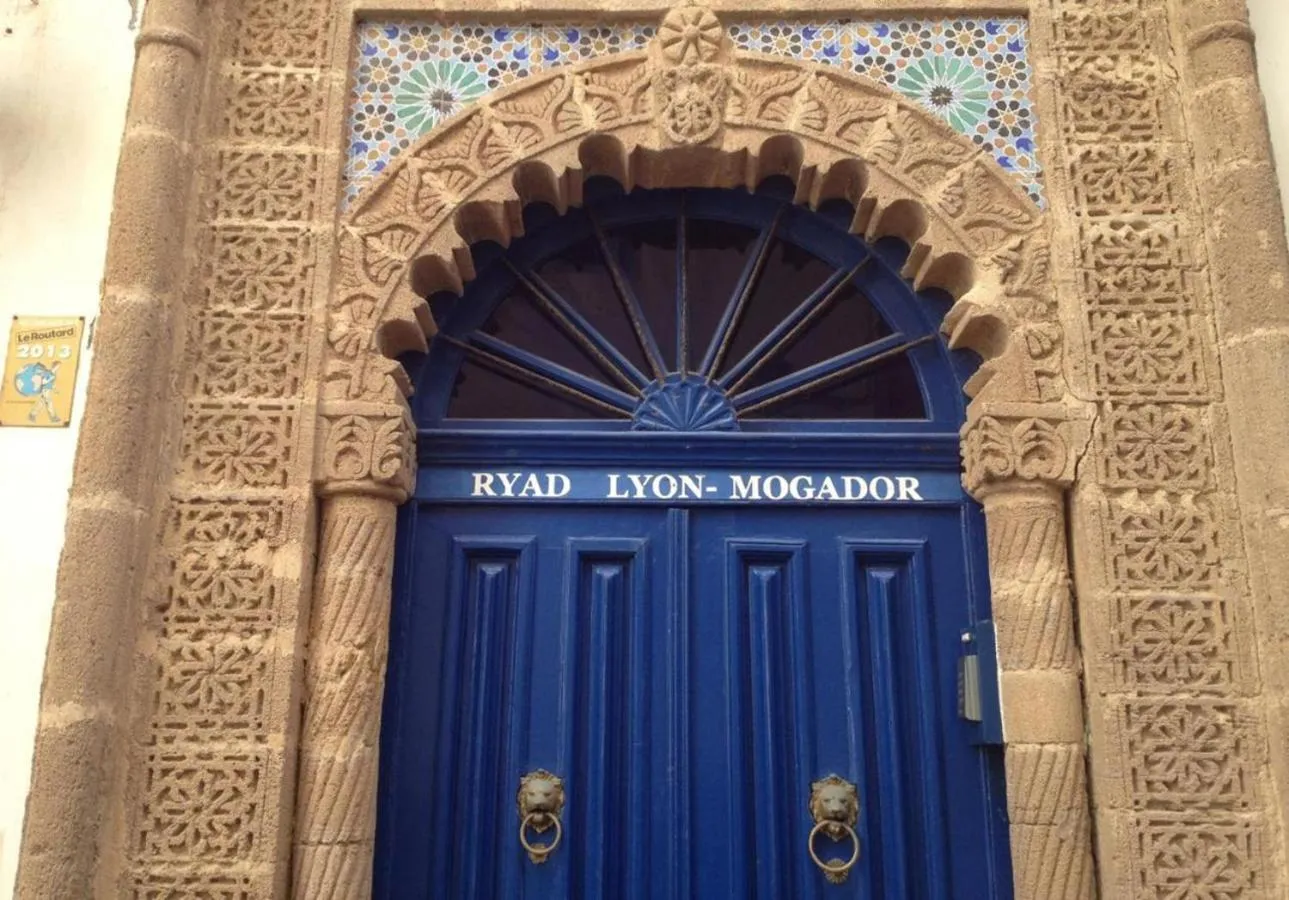Facade/entrance in Riad Lyon-Mogador