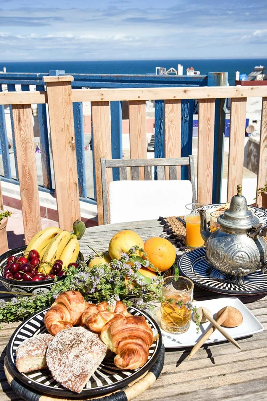 Balcony/Terrace in Riad Lyon-Mogador